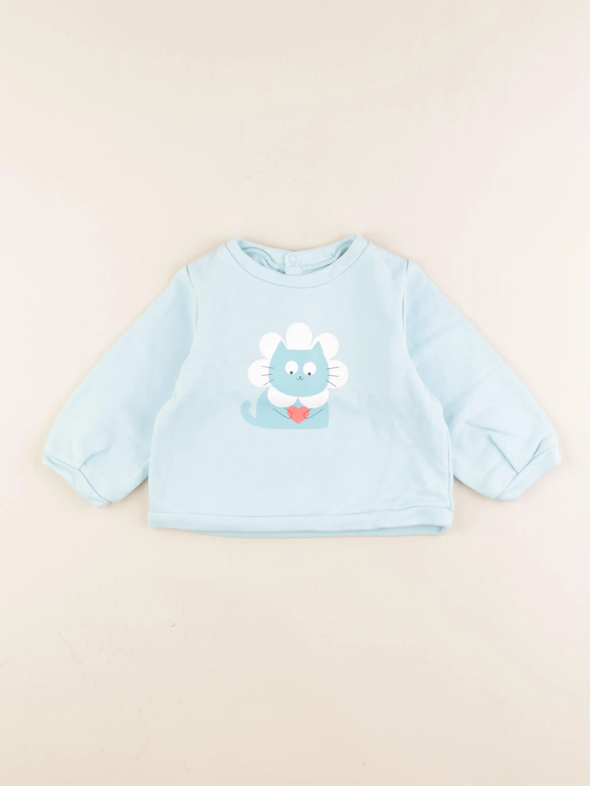 Jacadi - sweat bleu - 24 mois