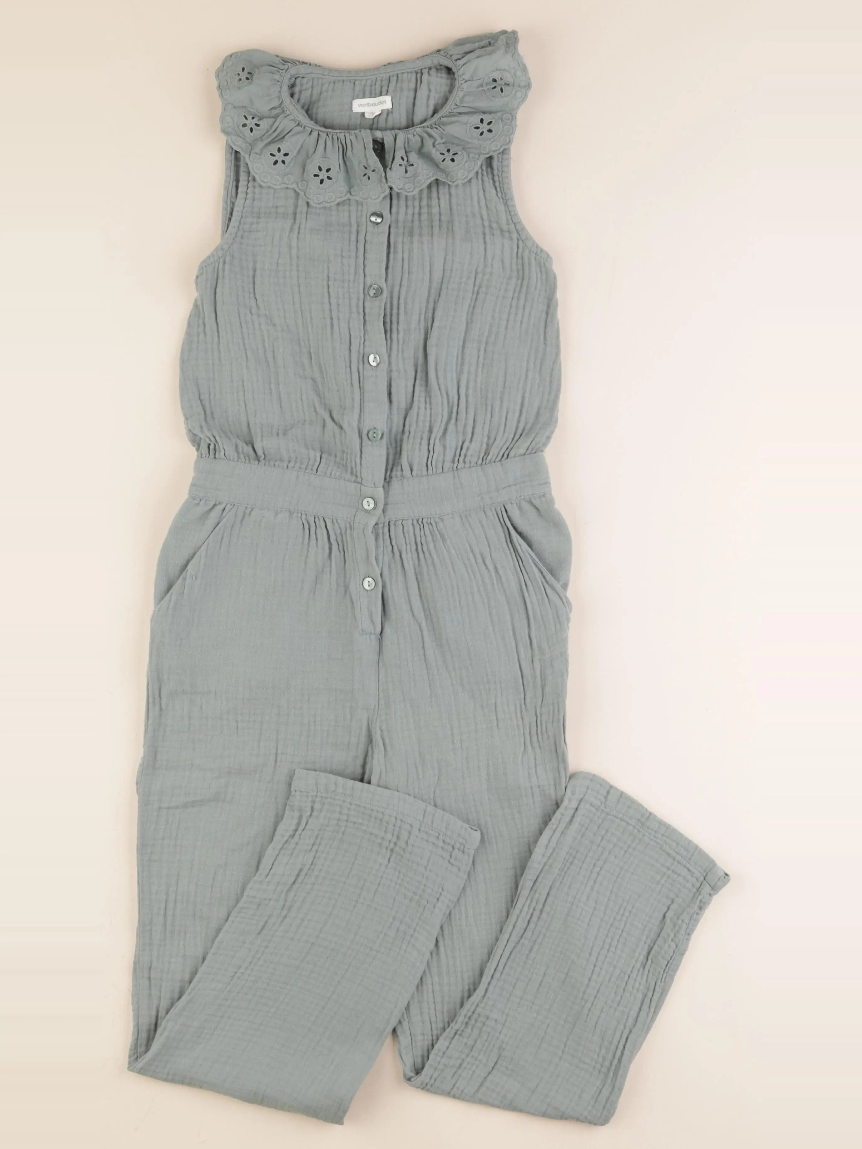 Vertbaudet - combinaison vert - 10 ans