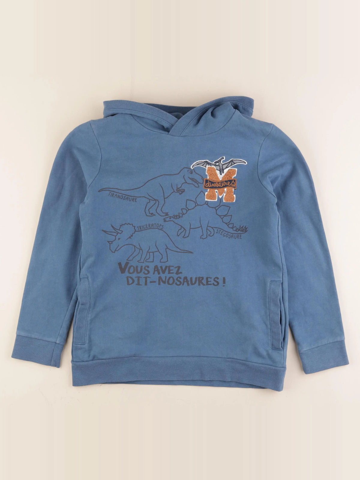 Vertbaudet - sweat bleu - 12 ans
