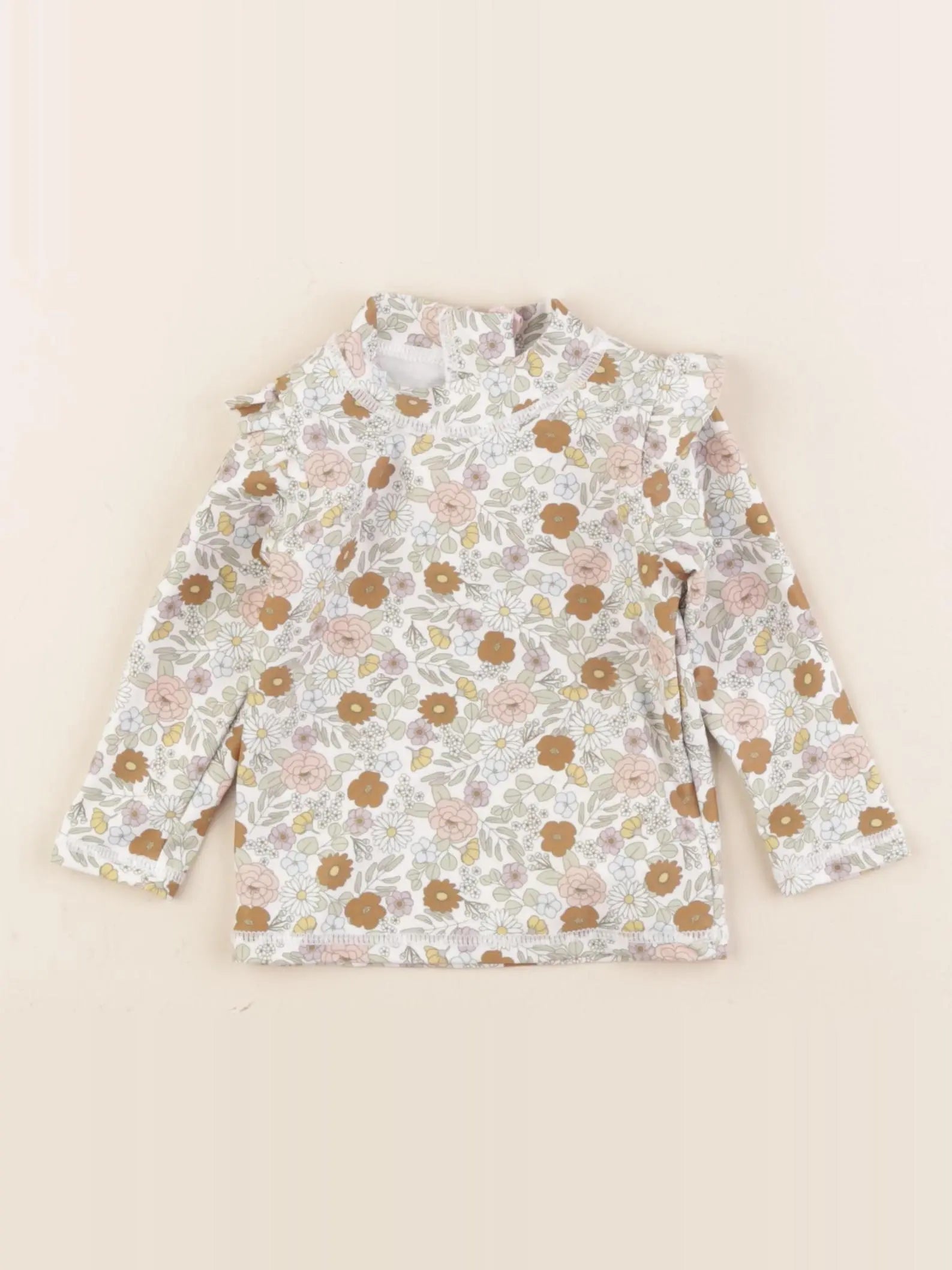 Little Dutch - tee-shirt de bain multicolore - 3/6 mois