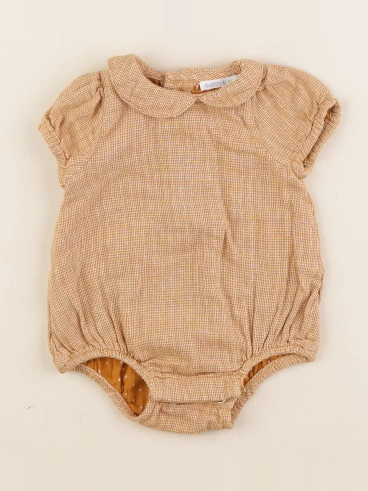 Boutchou - combinaison marron - 1 mois