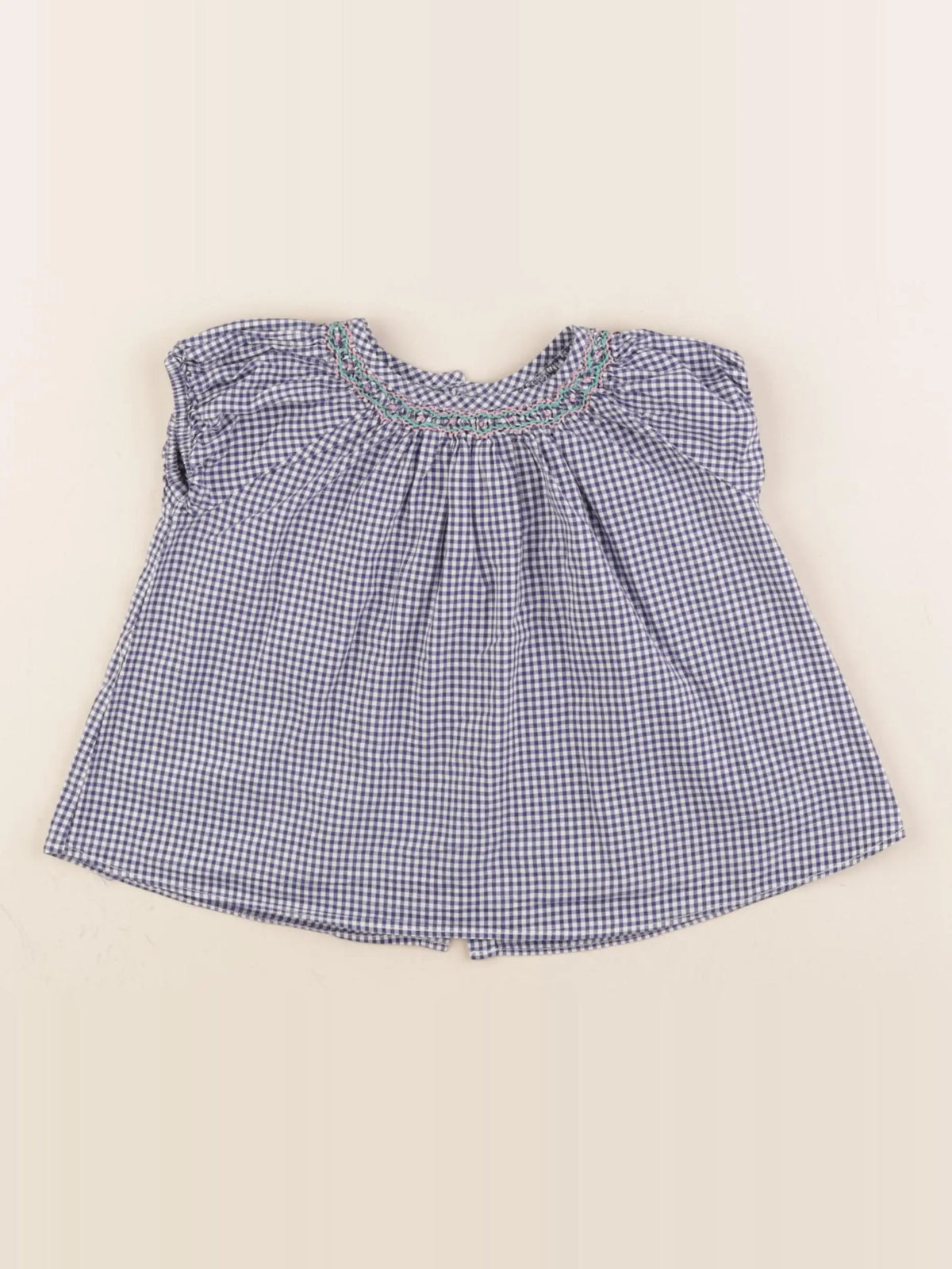 Jacadi - blouse bleu - 18 mois