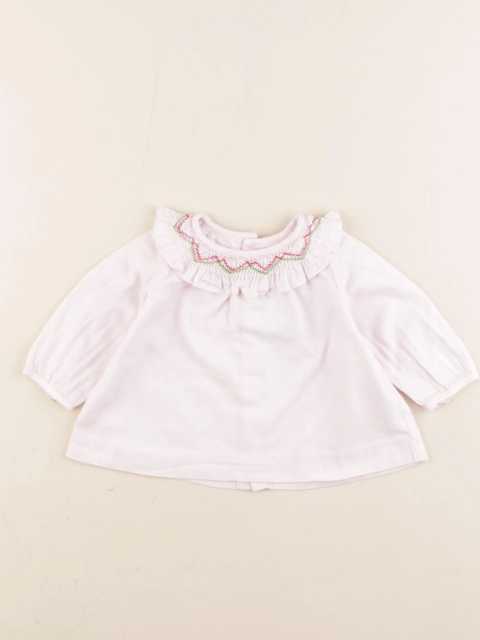 Jacadi - blouse rose - 6 mois