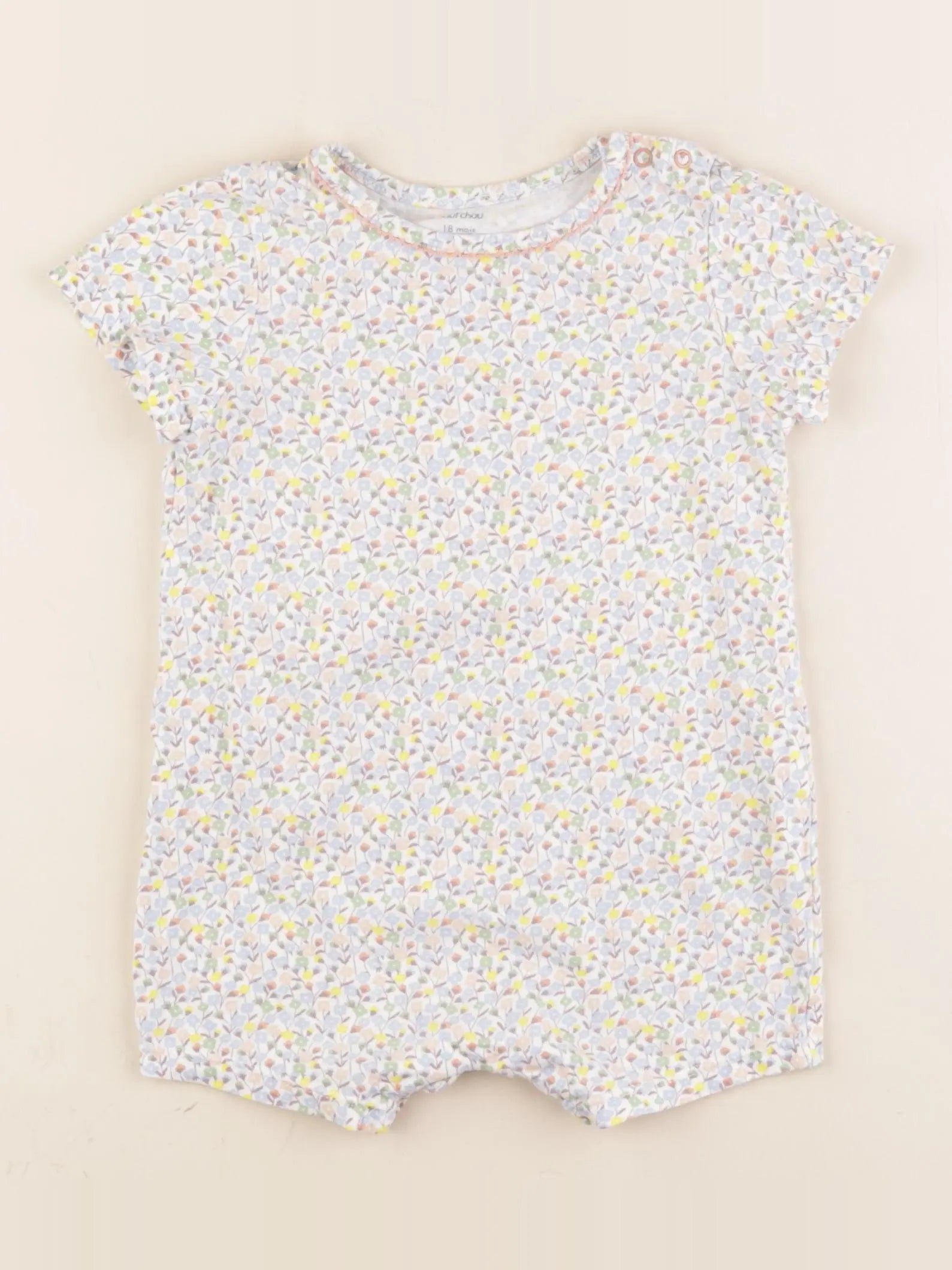 Boutchou - pyjama coton multicolore - 18 mois
