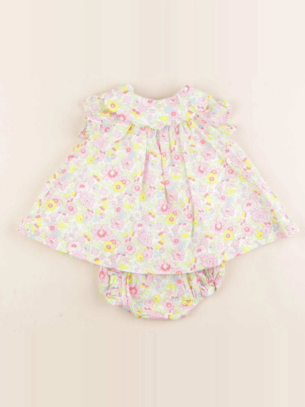 Jacadi - robe liberty multicolore - 3 mois