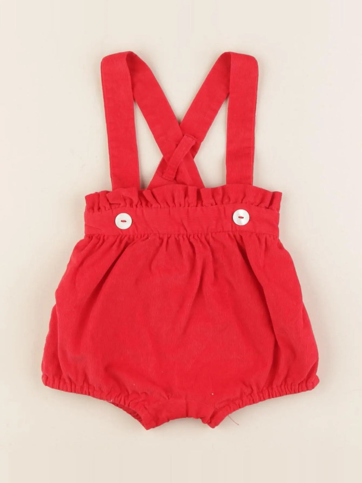Jacadi - short rouge - 3 mois