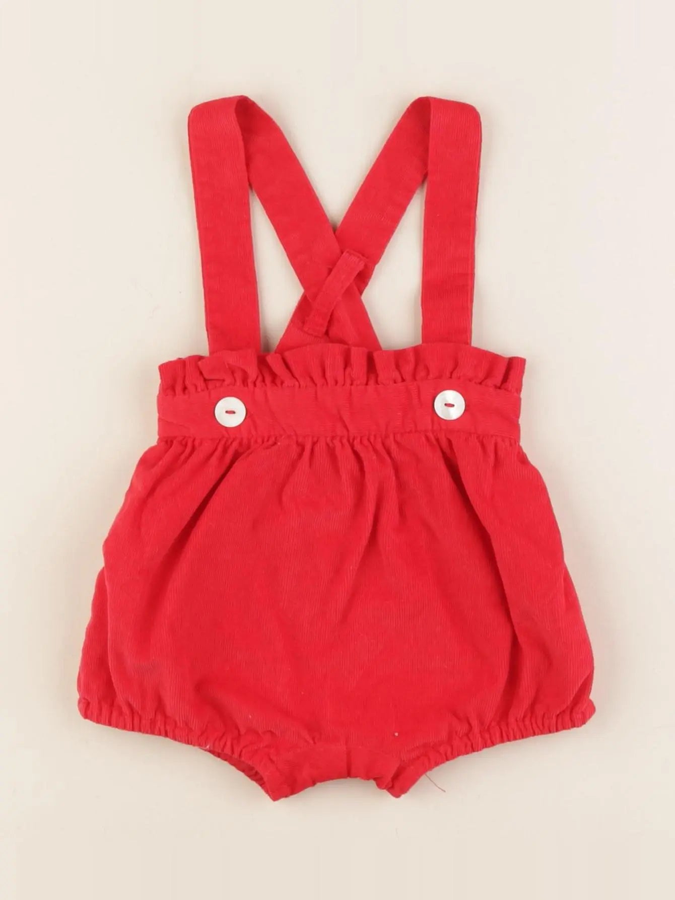 Jacadi - short rouge - 3 mois