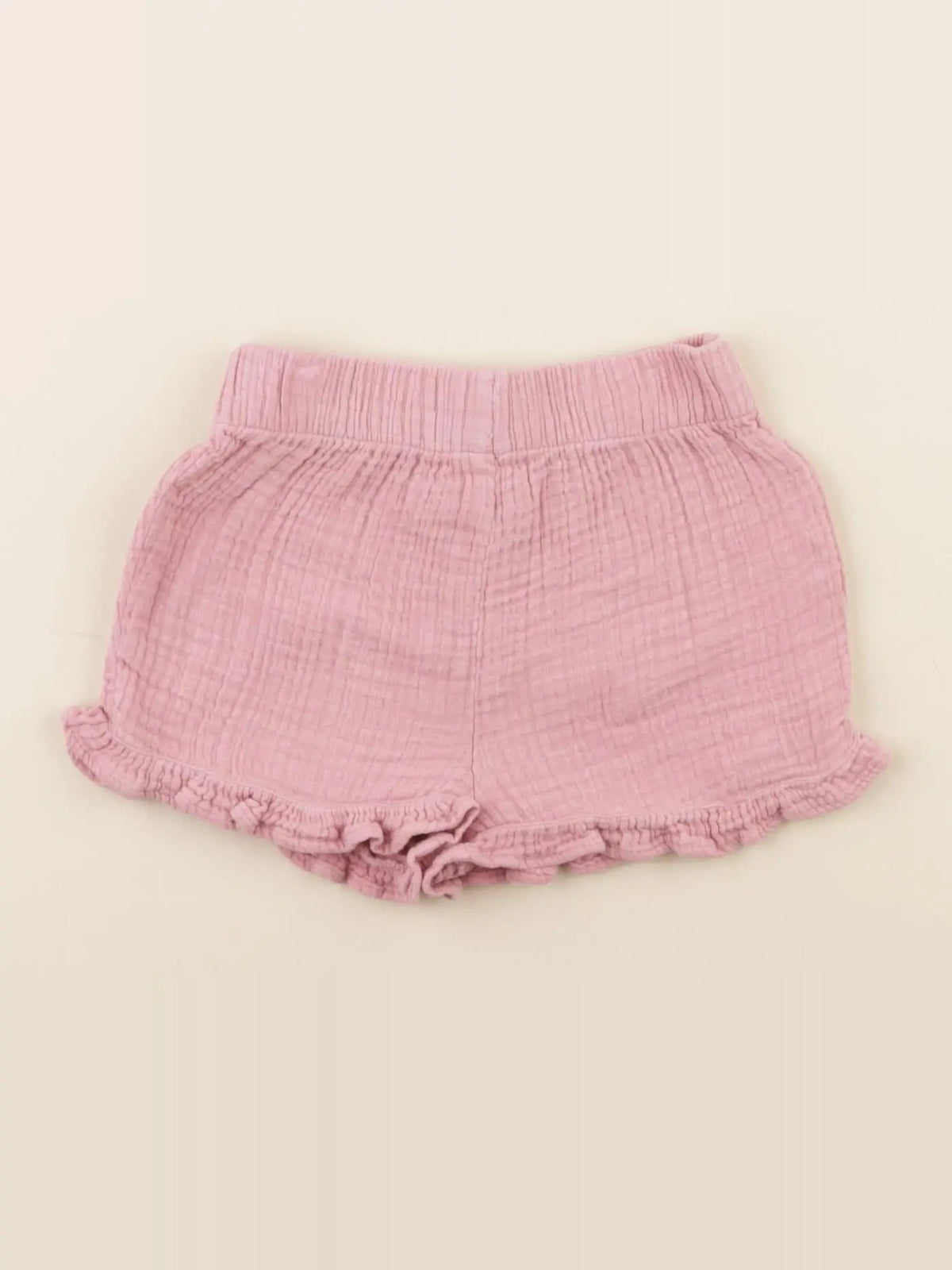 Vertbaudet - short violet - 6 mois