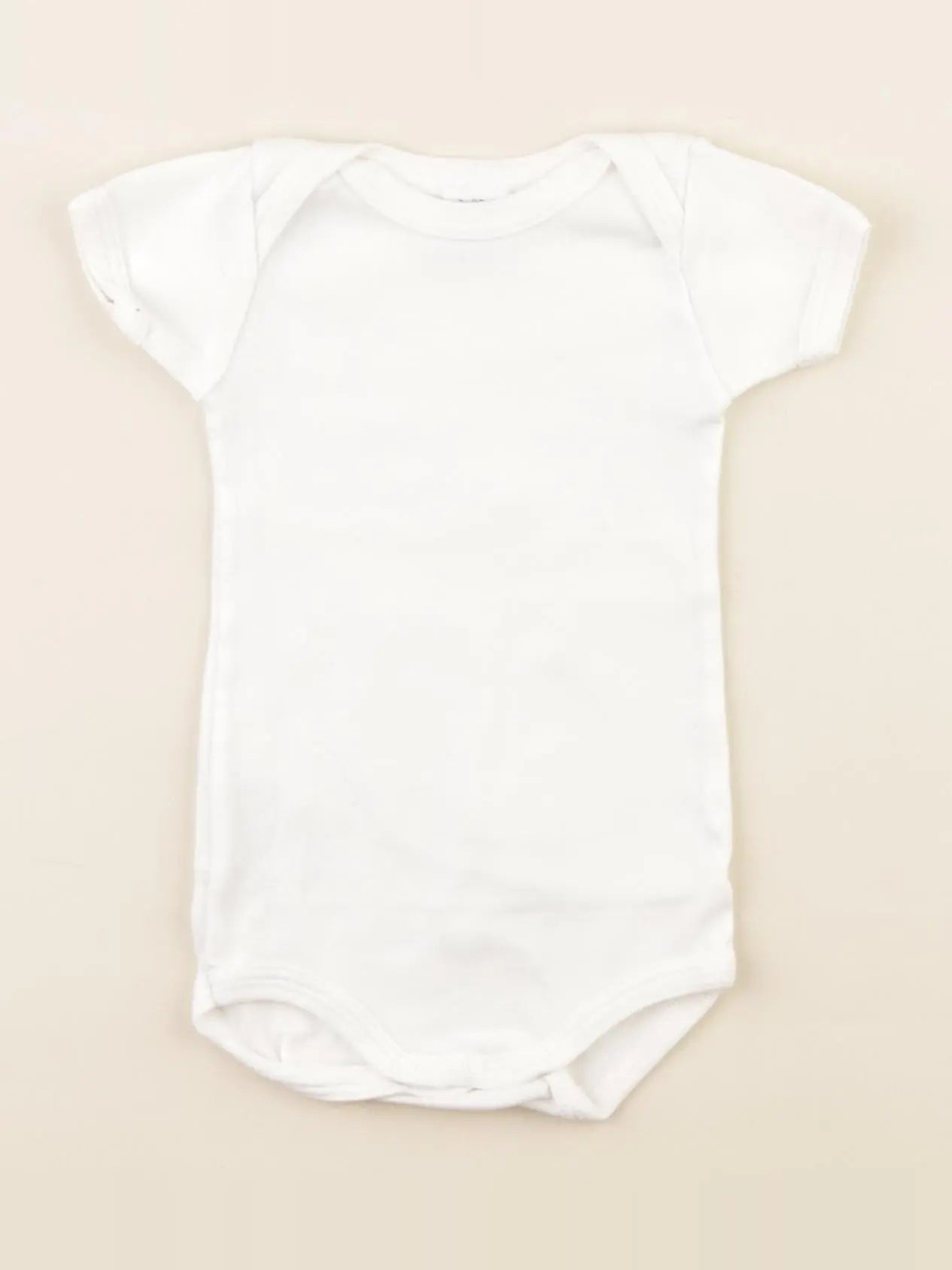 Petit Bateau - body blanc - 3 mois