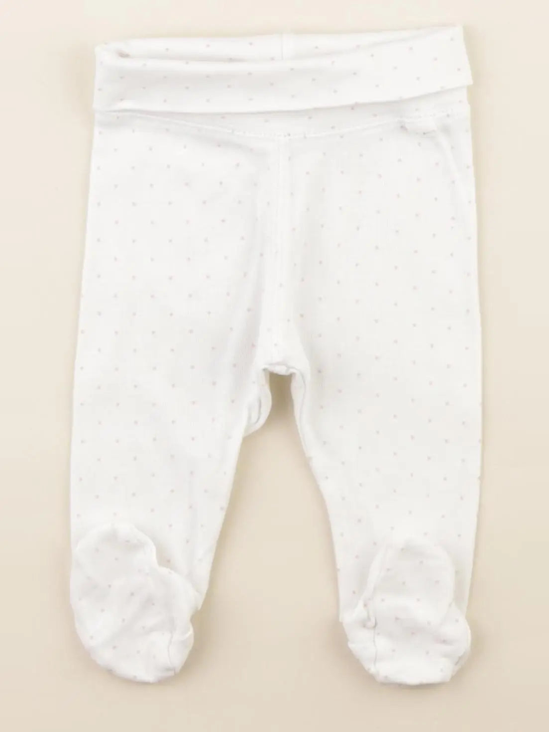 H&M - legging blanc - 2/4 mois