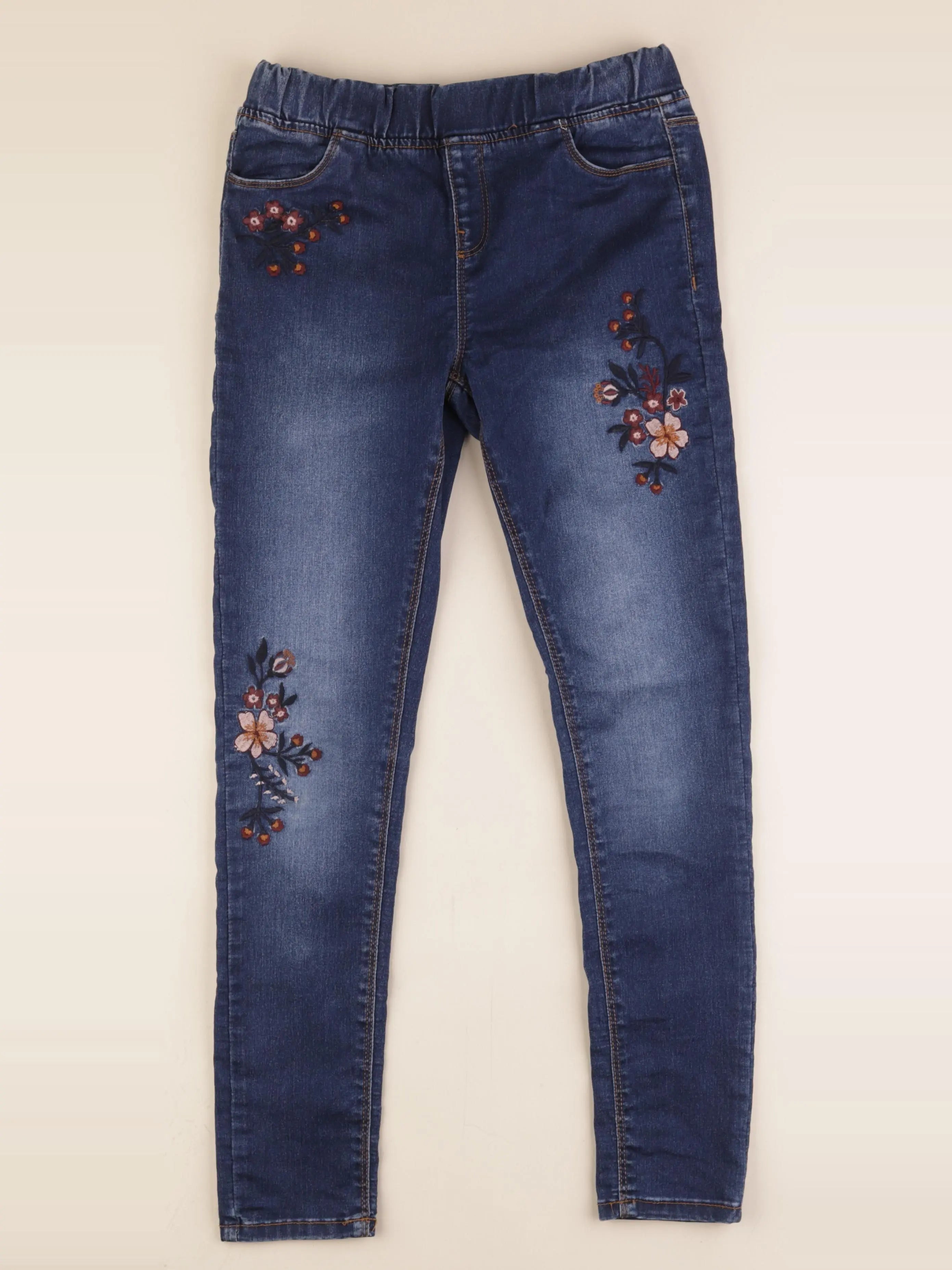 Vertbaudet - jegging bleu - 12 ans
