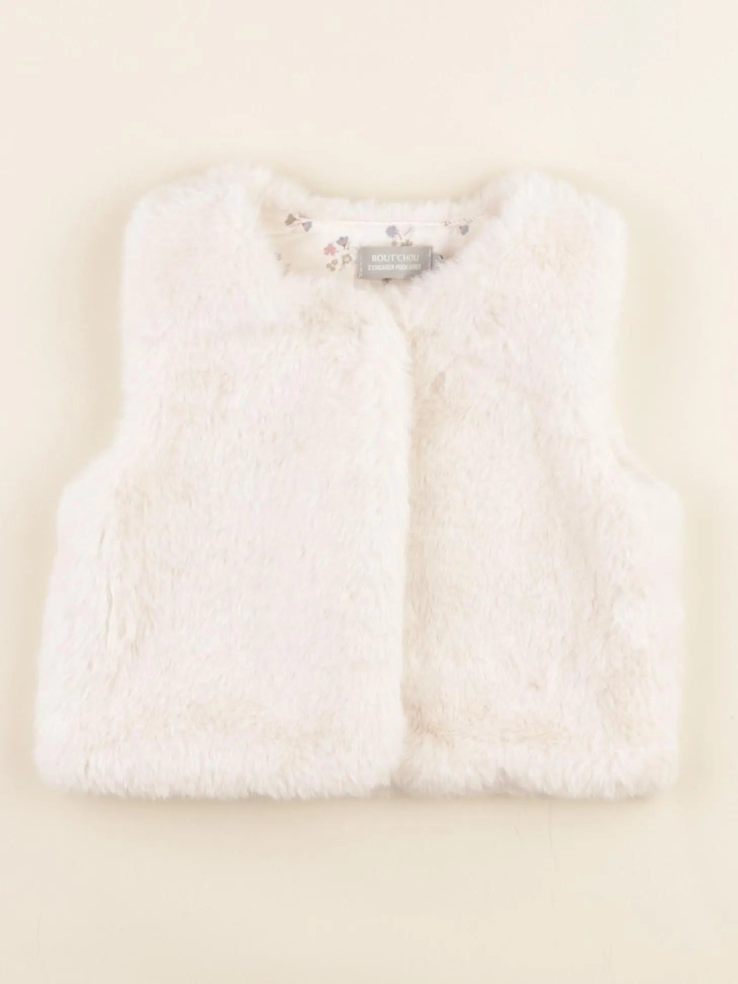 Boutchou - gilet blanc - 24 mois