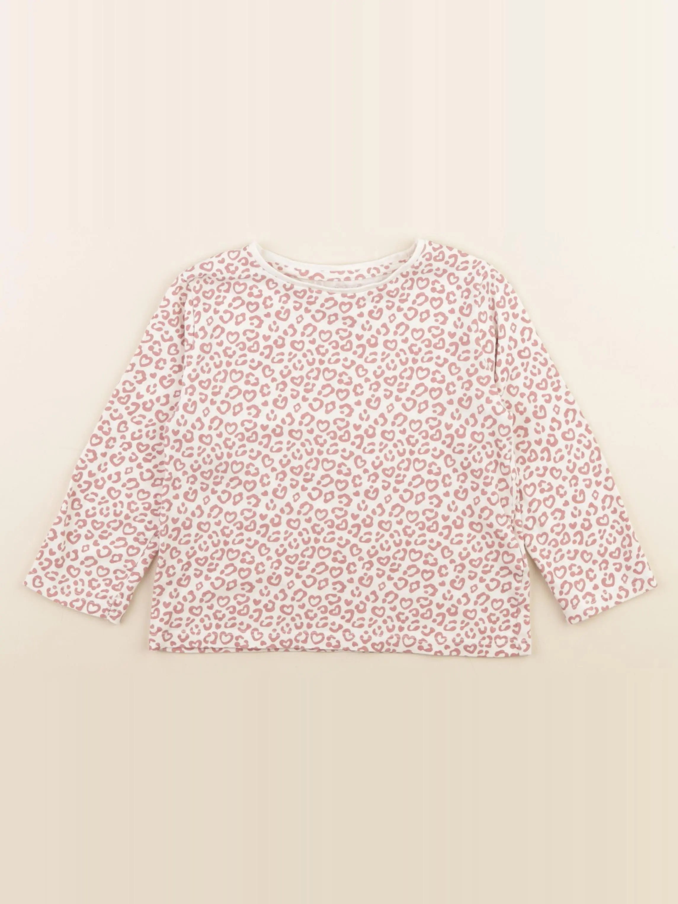 Vertbaudet - tee-shirt rose - 4 ans