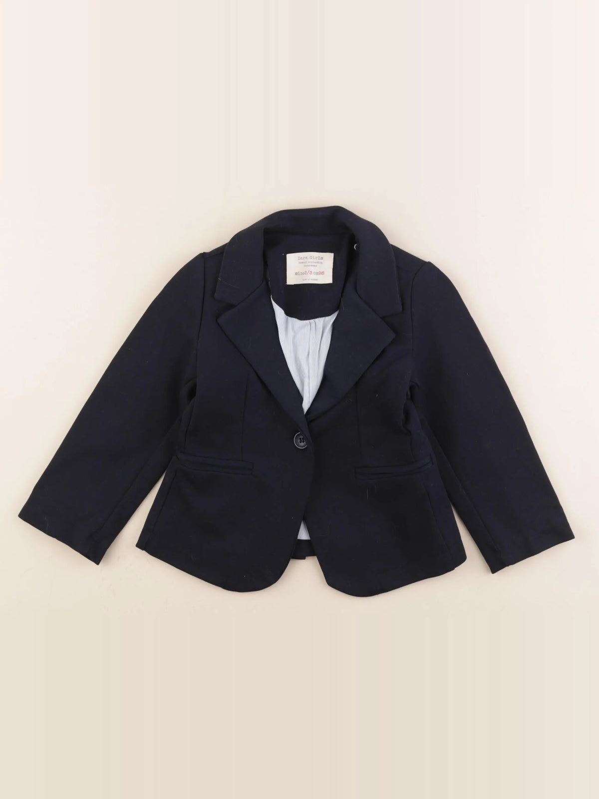 Zara - veste bleu - 2/3 ans