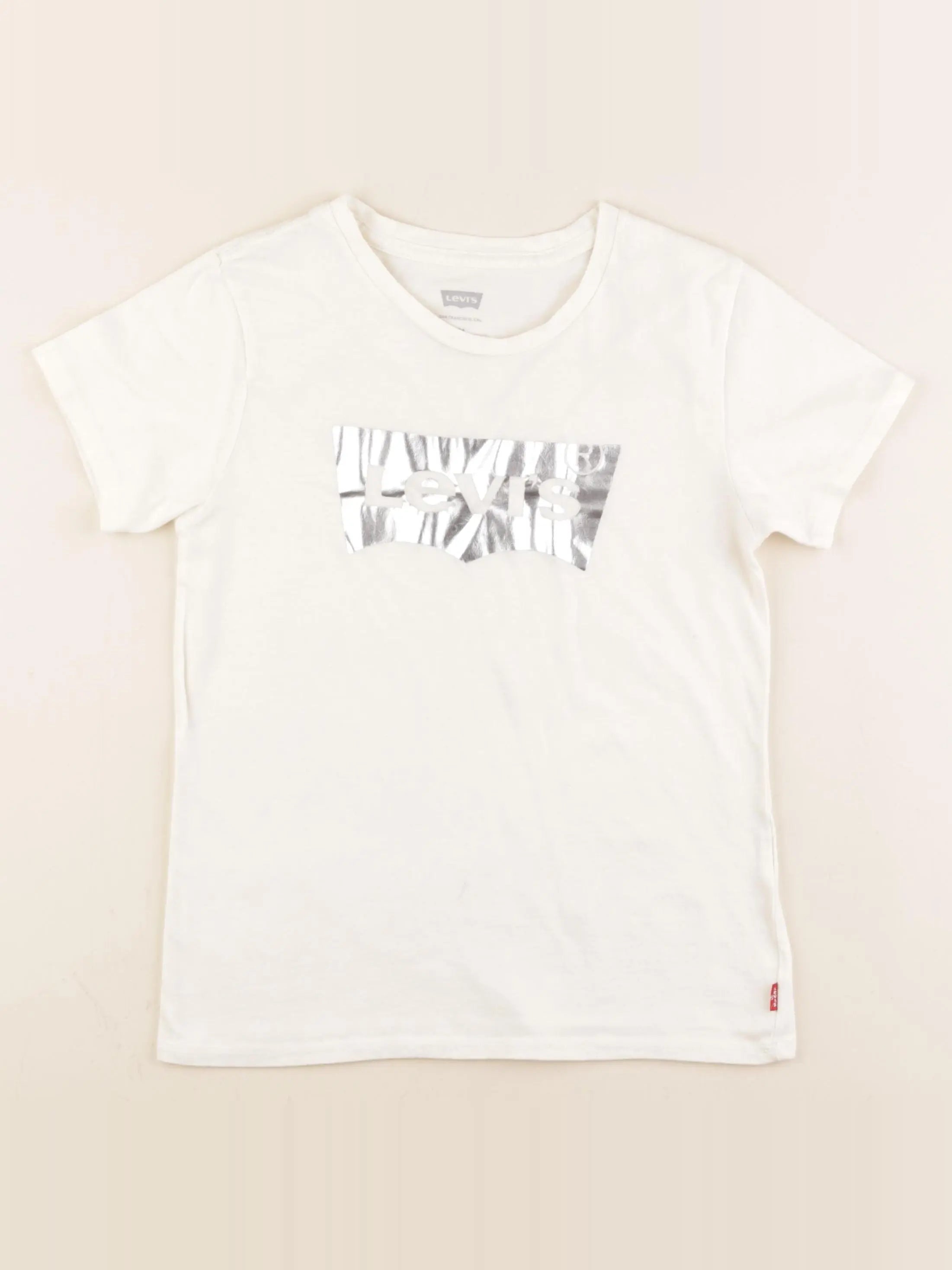 Levi's - tee-shirt jaune, argent - 10 ans