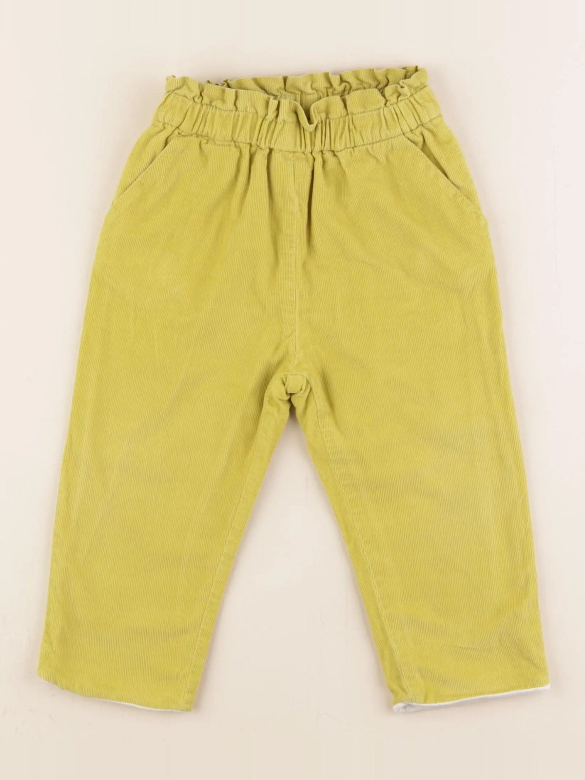 Jacadi - pantalon jaune - 24 mois