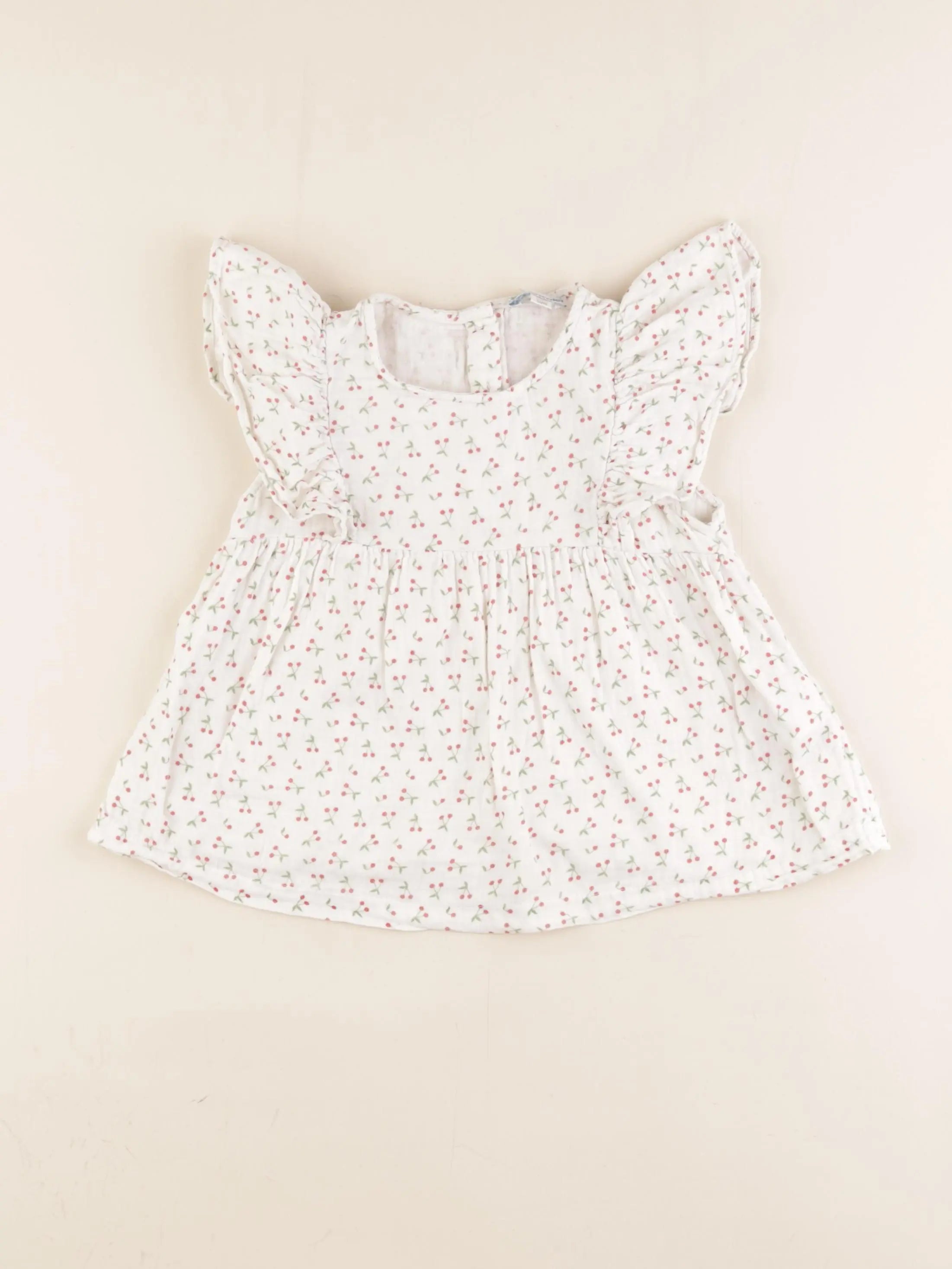 Vertbaudet - blouse blanc - 3 ans