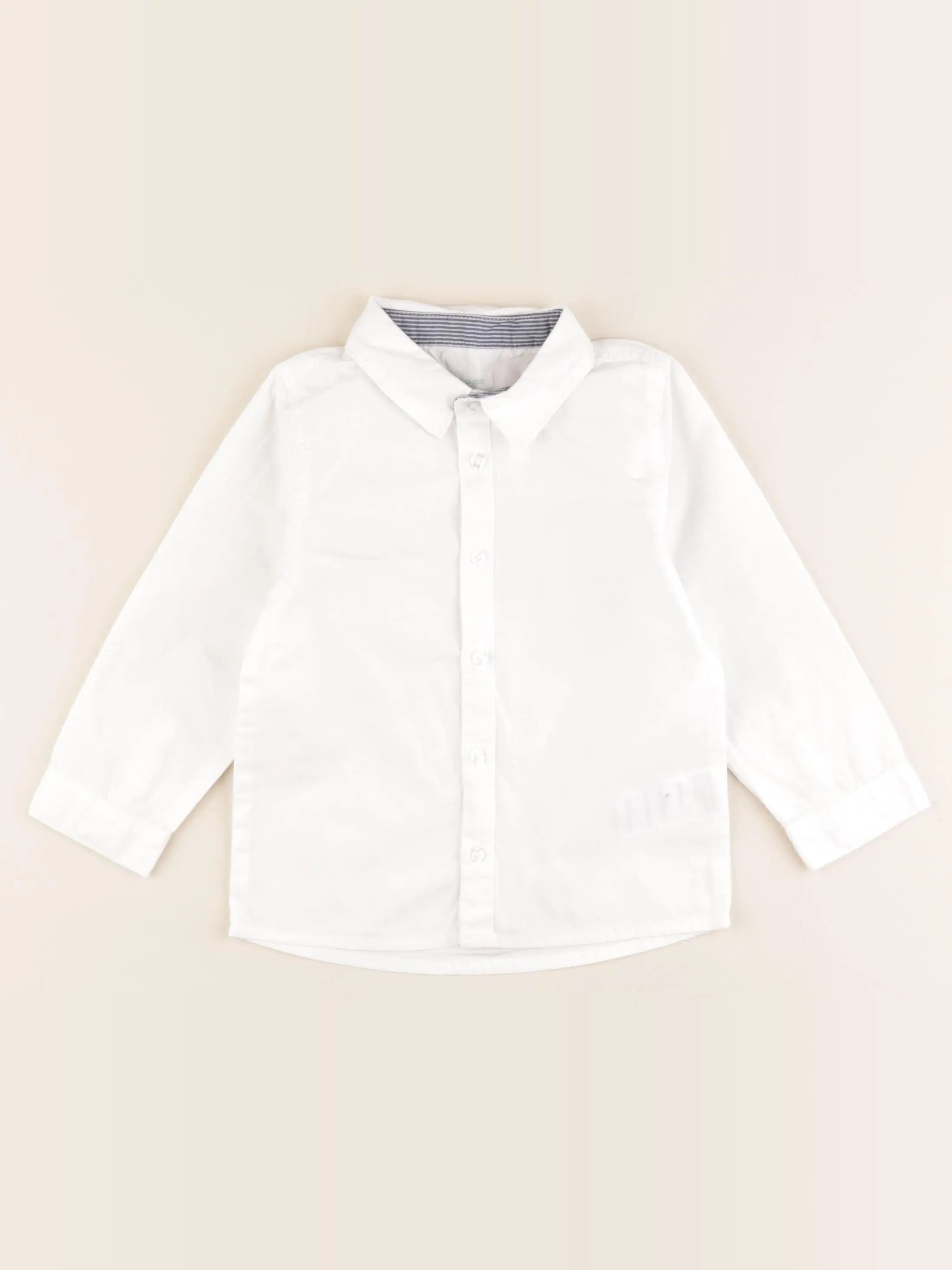 Vertbaudet - chemise blanc - 2 ans