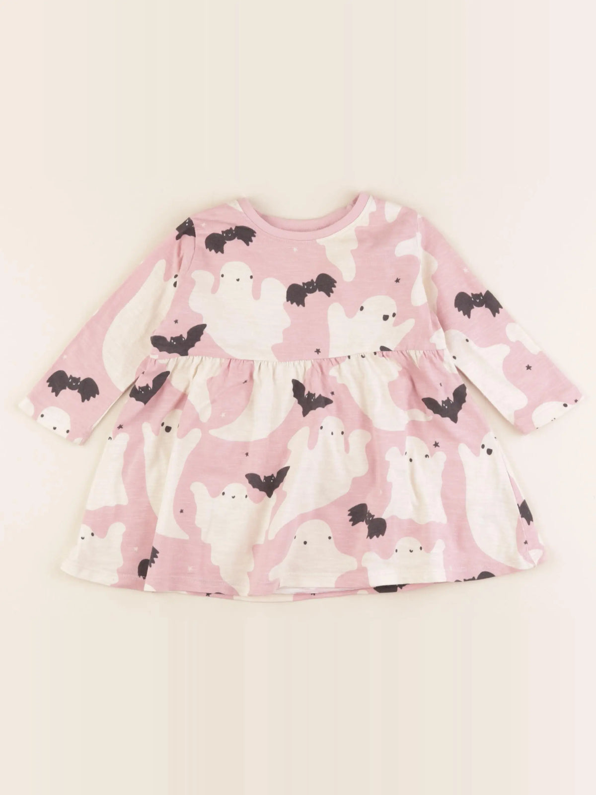 Next - robe rose - 6/9 mois