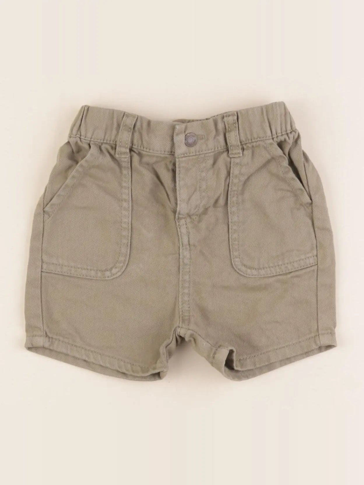 Vertbaudet - short marron - 9 mois