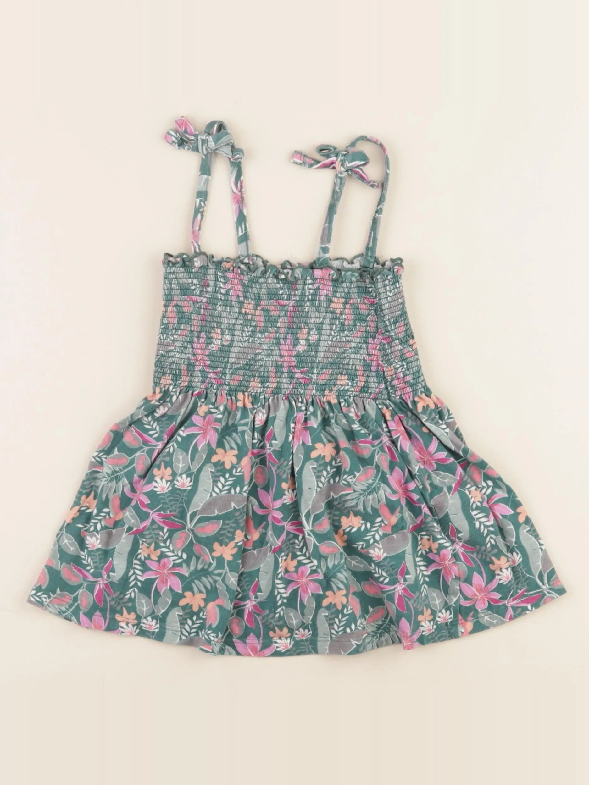 Vertbaudet - débardeur vert - 8 ans