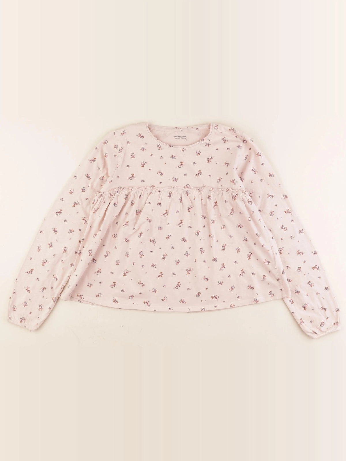 Vertbaudet - tee-shirt rose - 10 ans