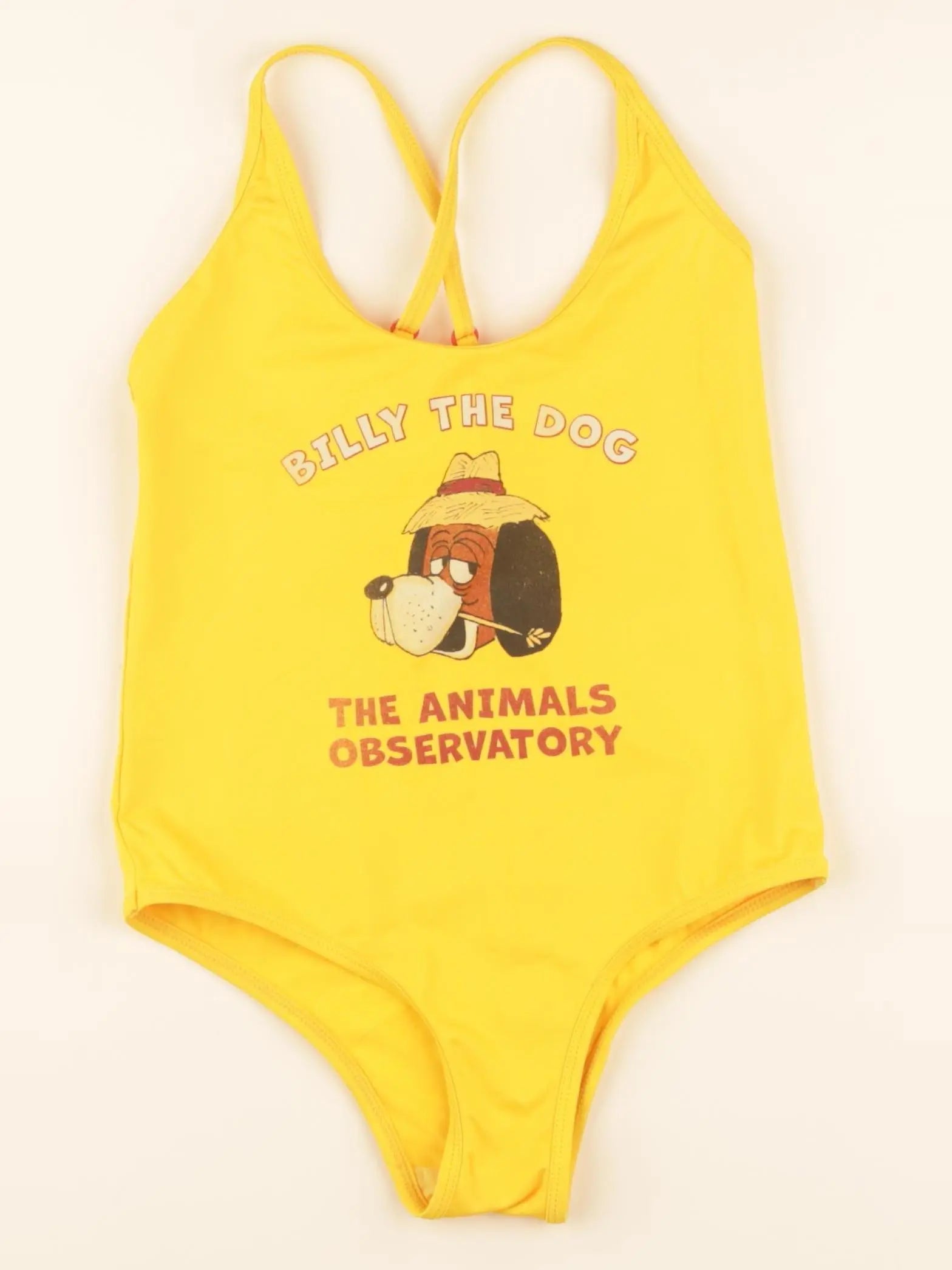 The animals observatory - maillot de bain jaune - 8 ans