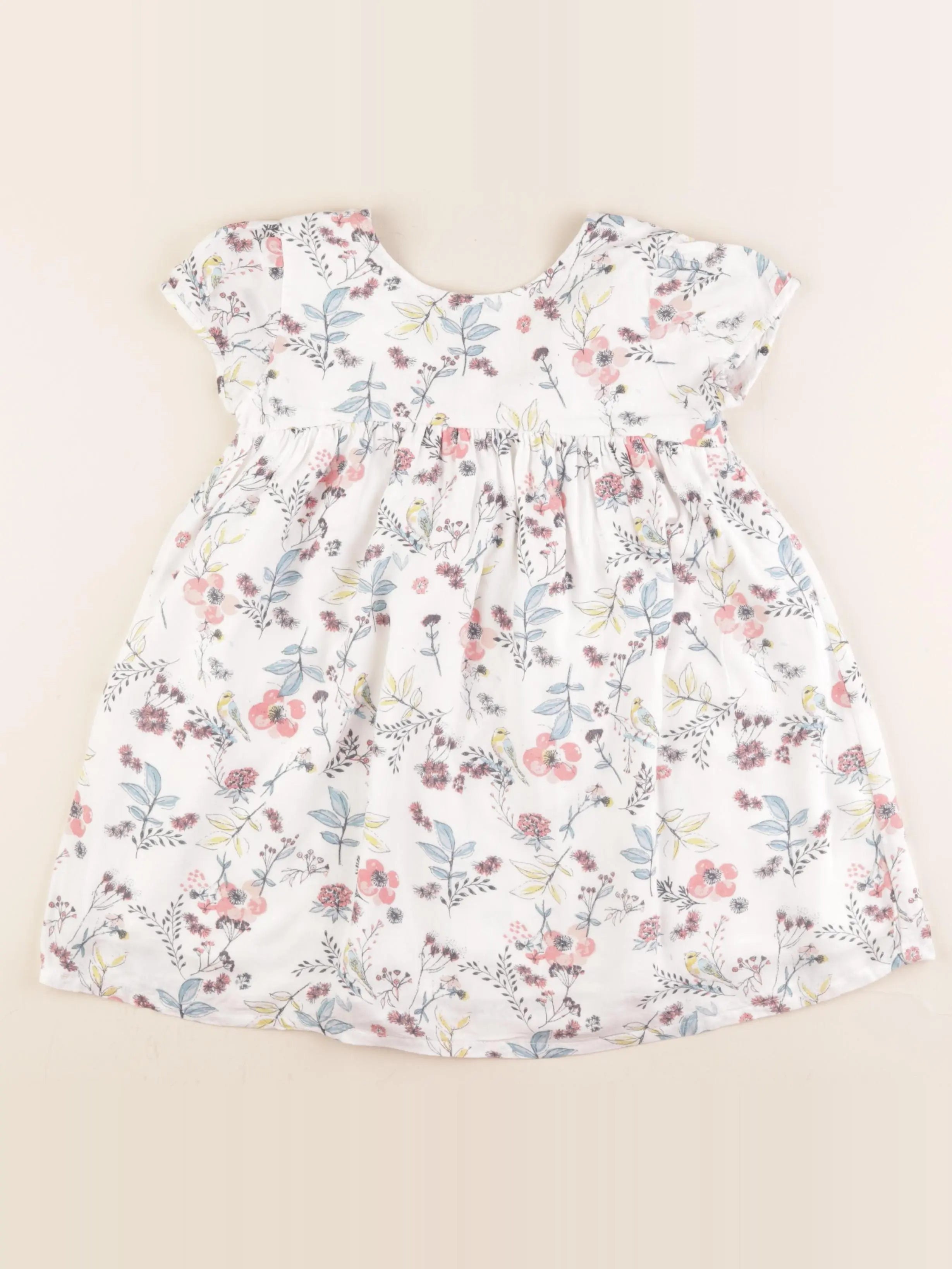 Tape à l'oeil - robe blanc - 4 ans