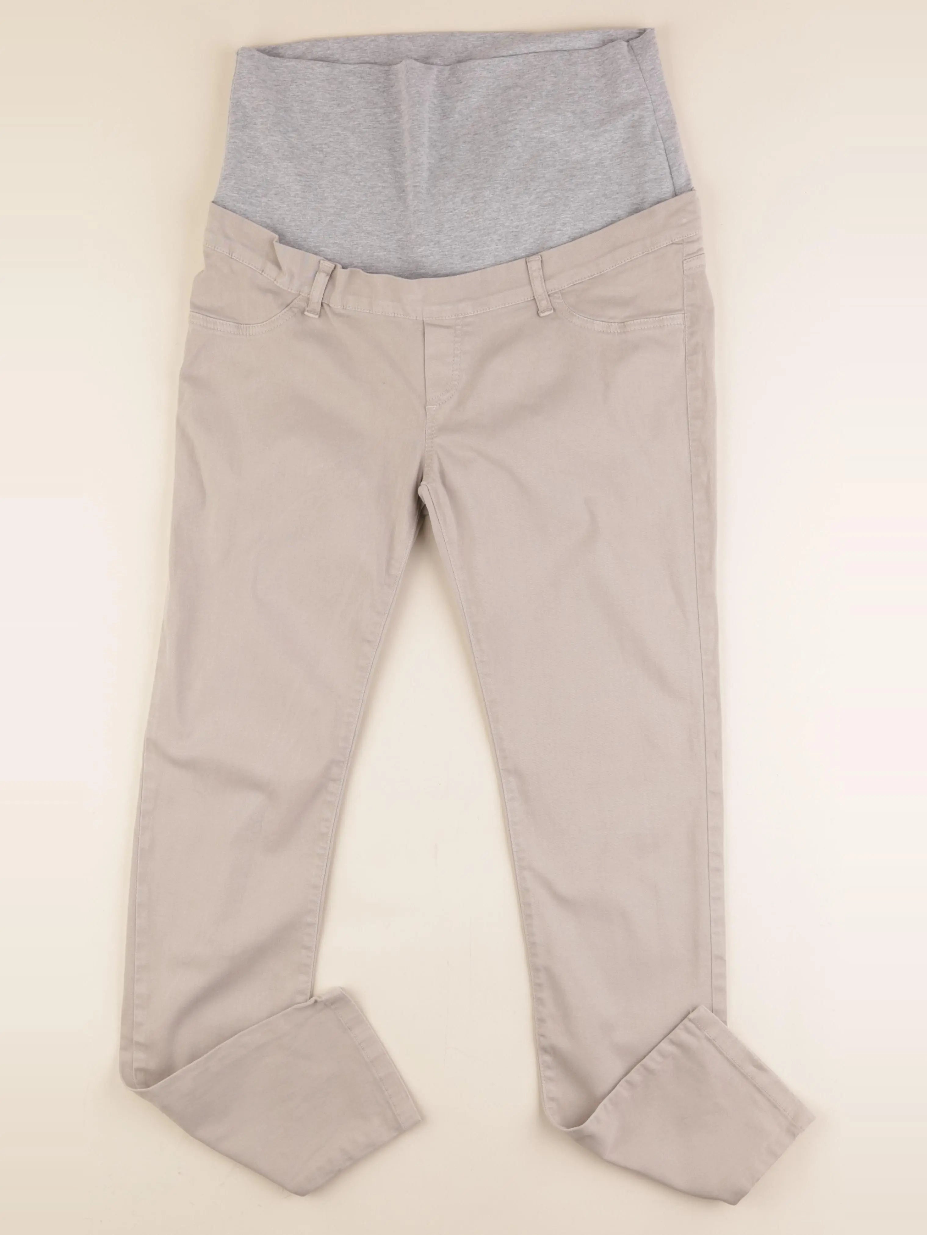 Envie de fraise - pantalon grossesse beige - 44