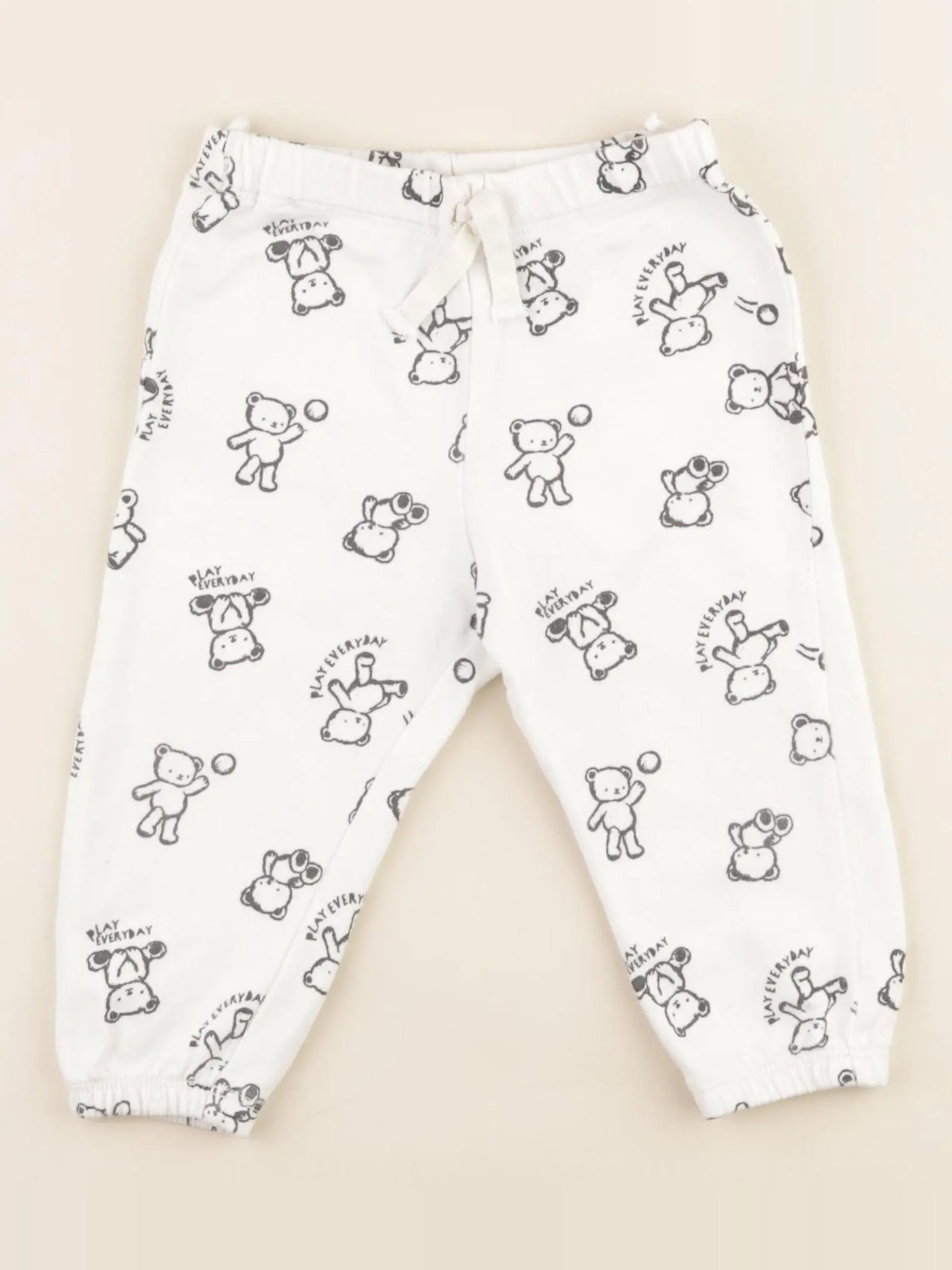 H&M - pantalon beige - 12 mois