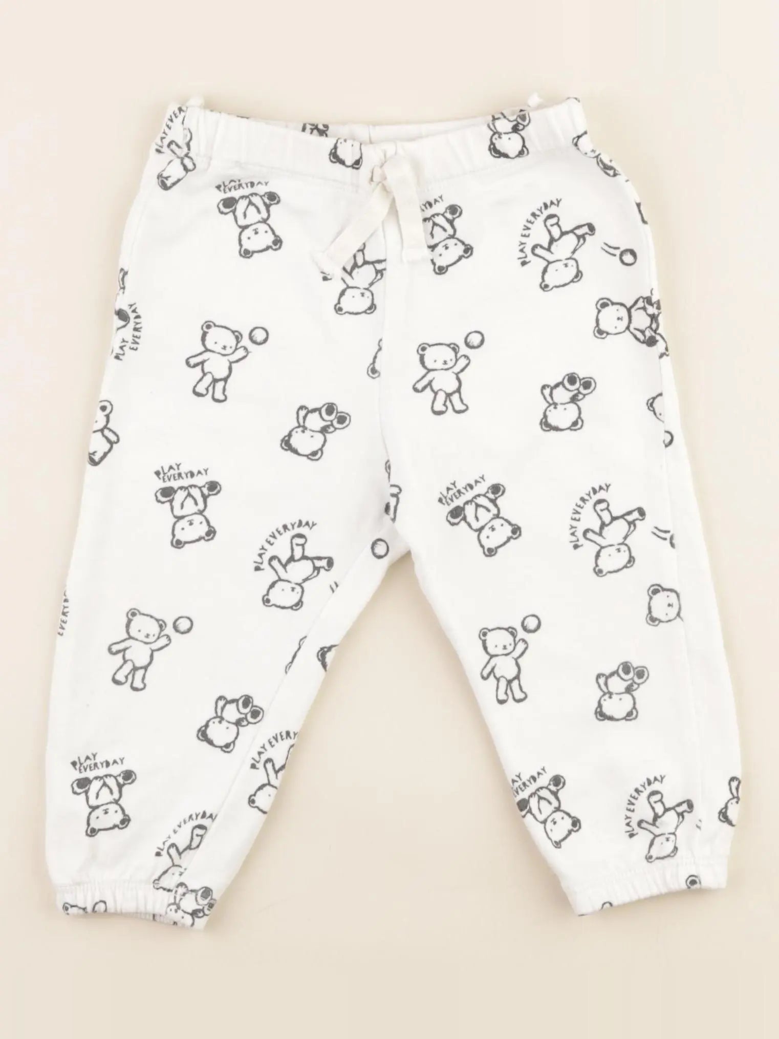 H&M - pantalon beige - 12 mois