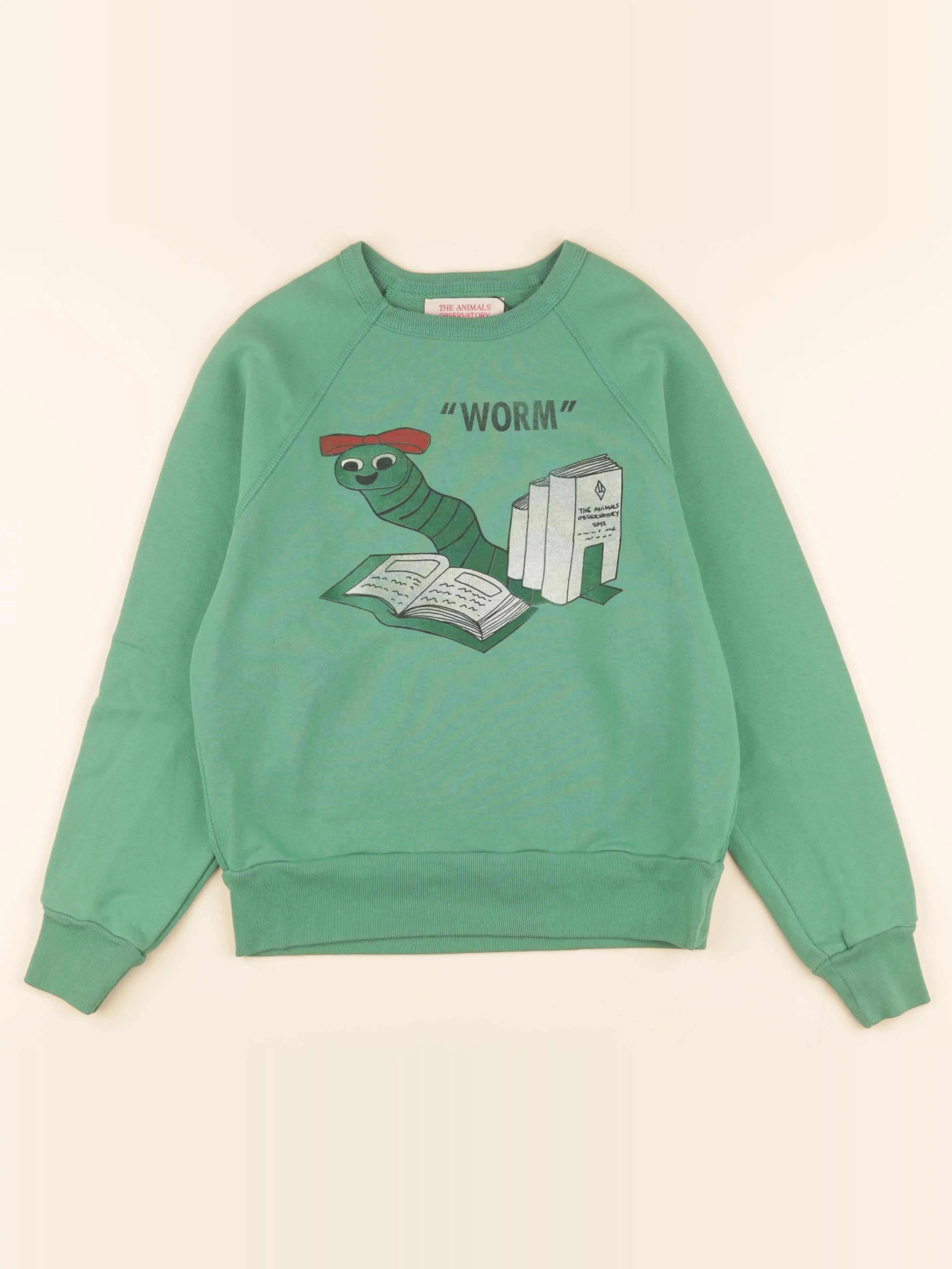 The animals observatory - sweat vert - 8 ans