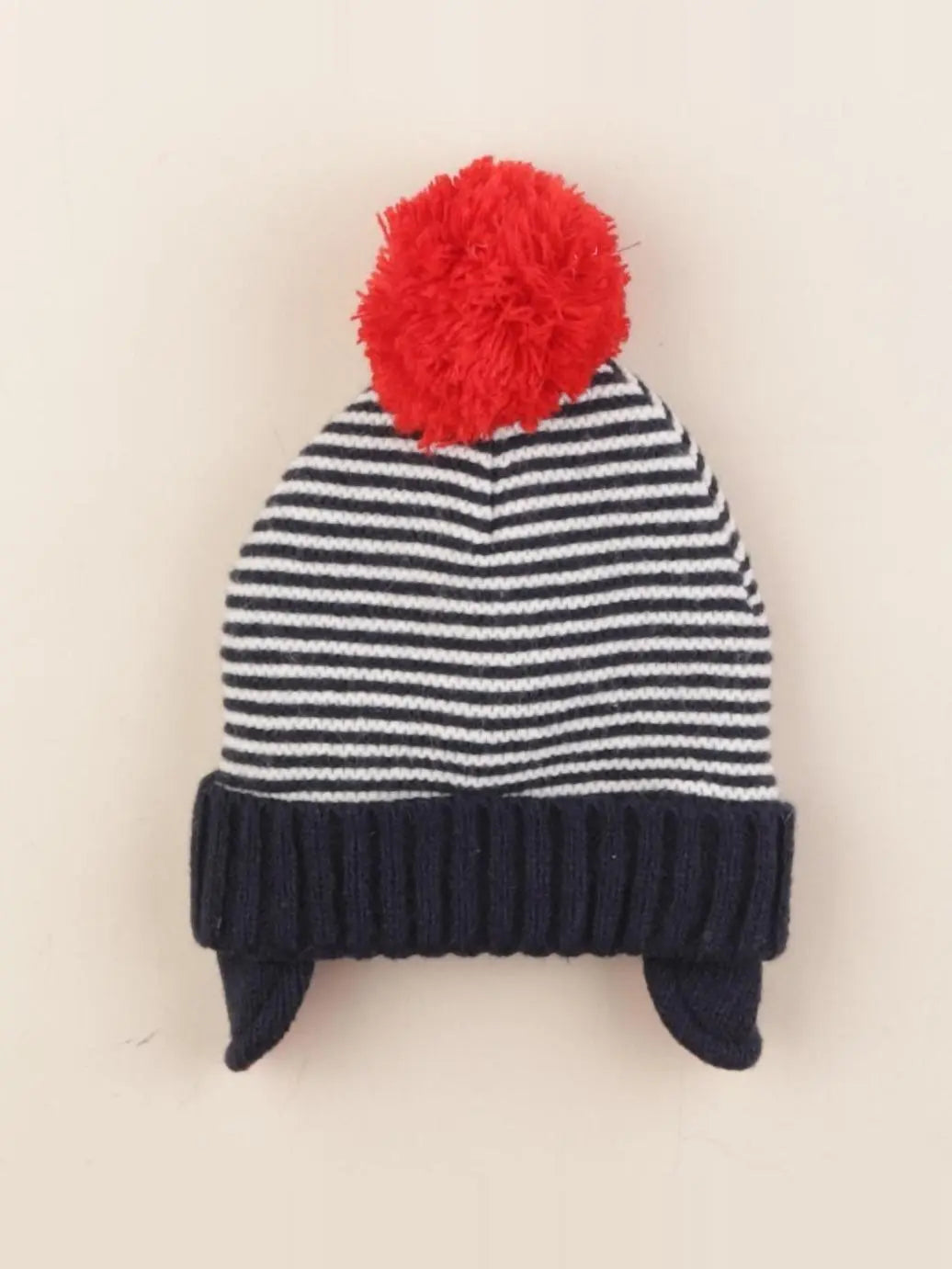 Boutchou - bonnet bleu - 6/12 mois