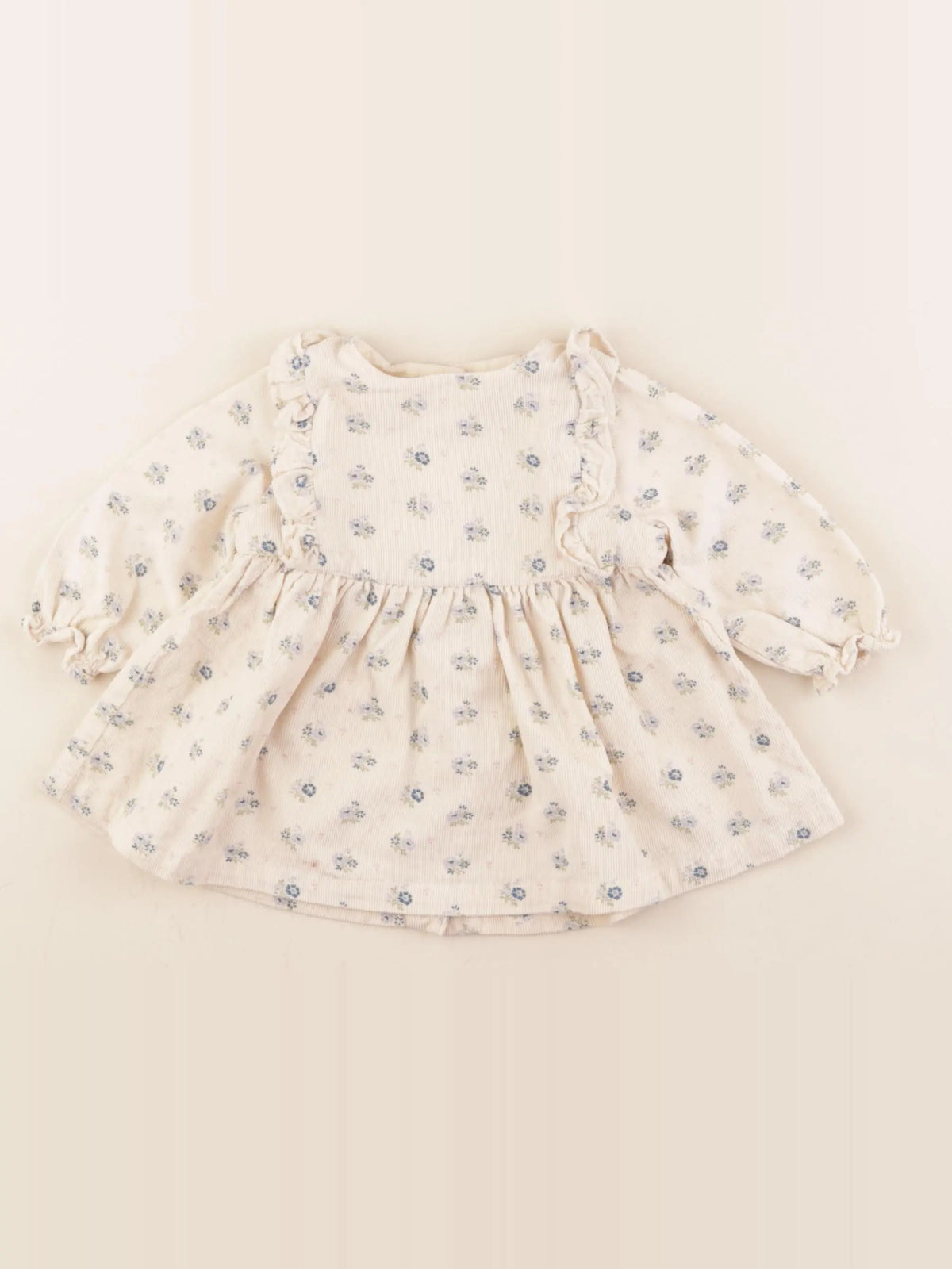 Cyrillus - robe beige - 3 mois