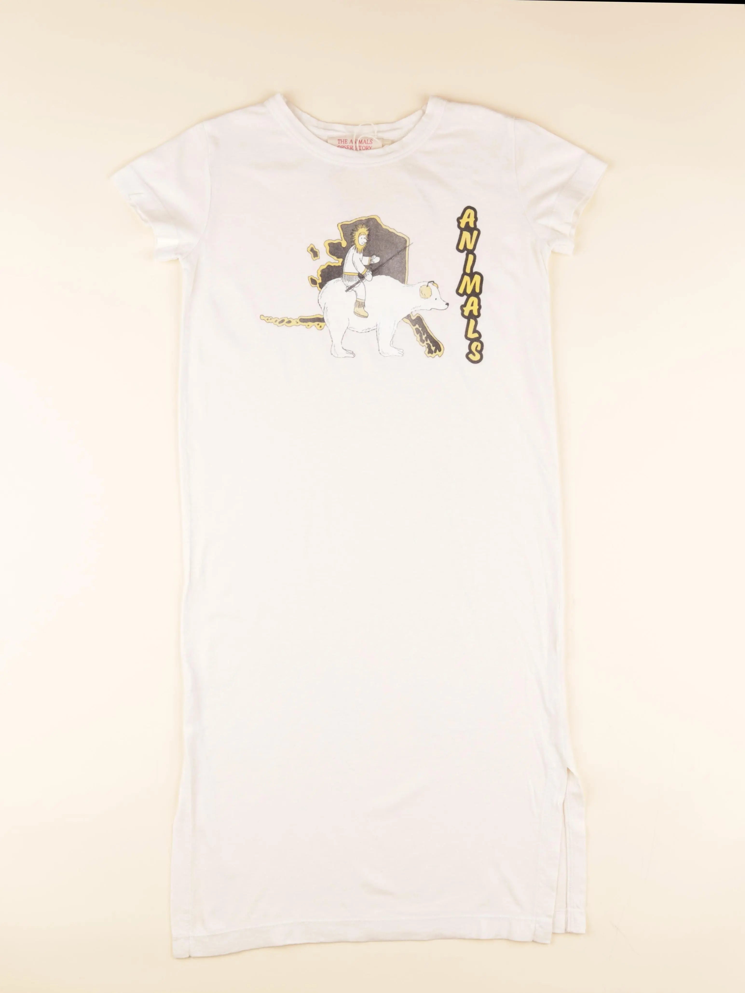 The animals observatory - robe blanc - 8 ans