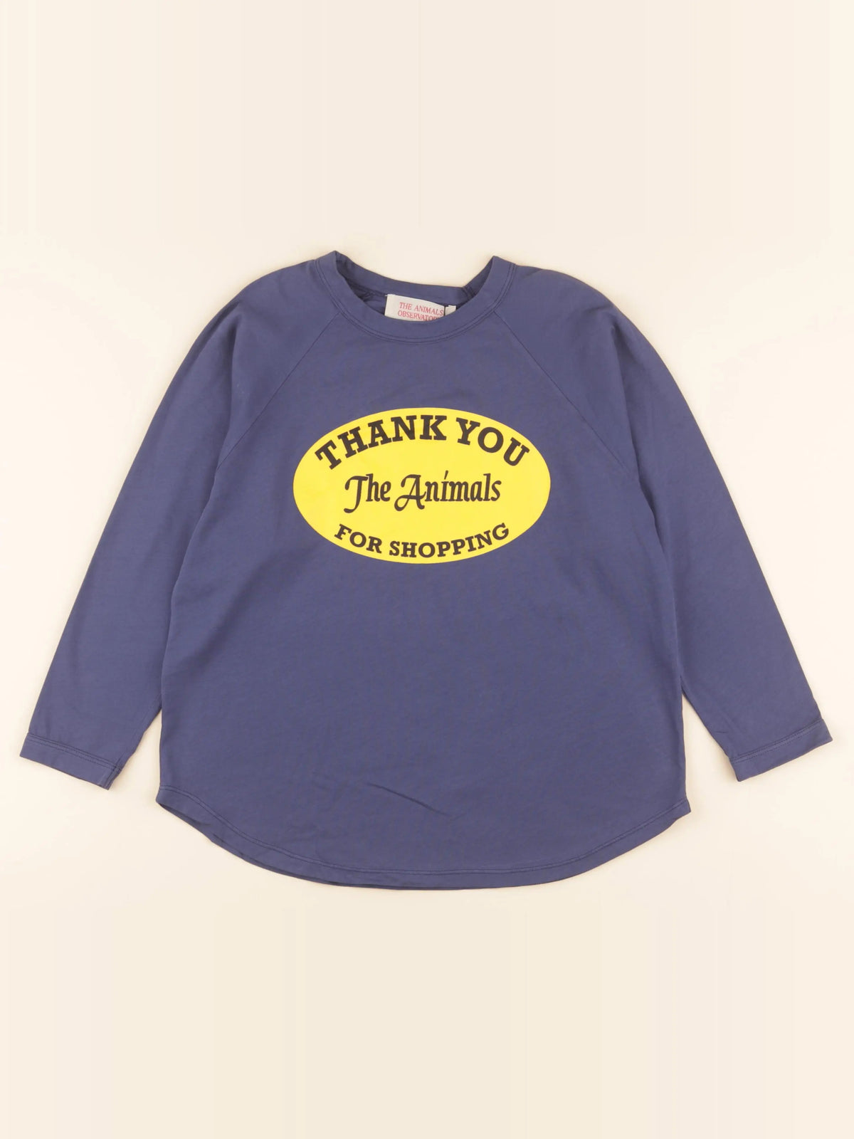 The animals observatory - tee-shirt bleu - 8 ans