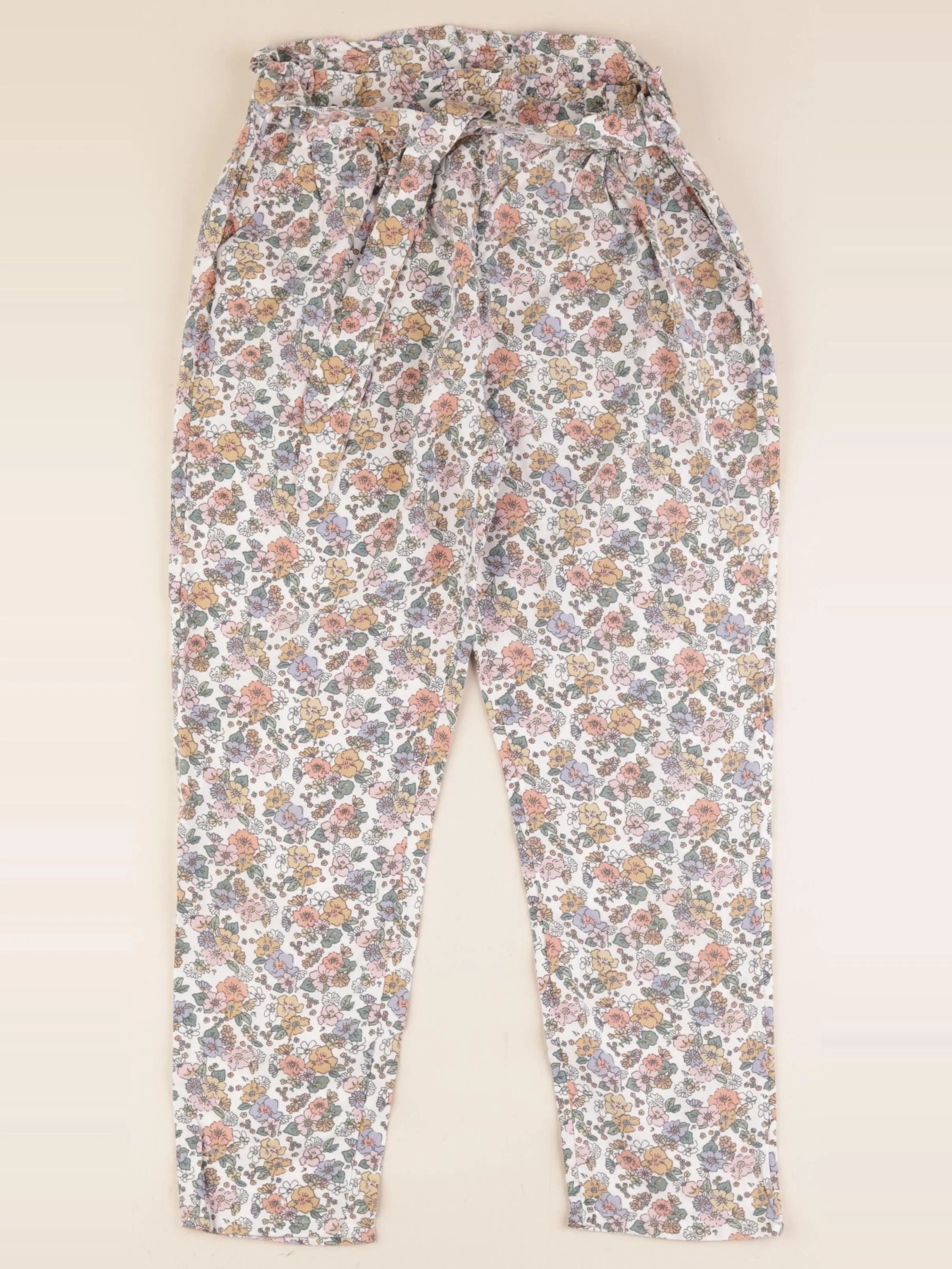 Vertbaudet - pantalon multicolore - 10 ans