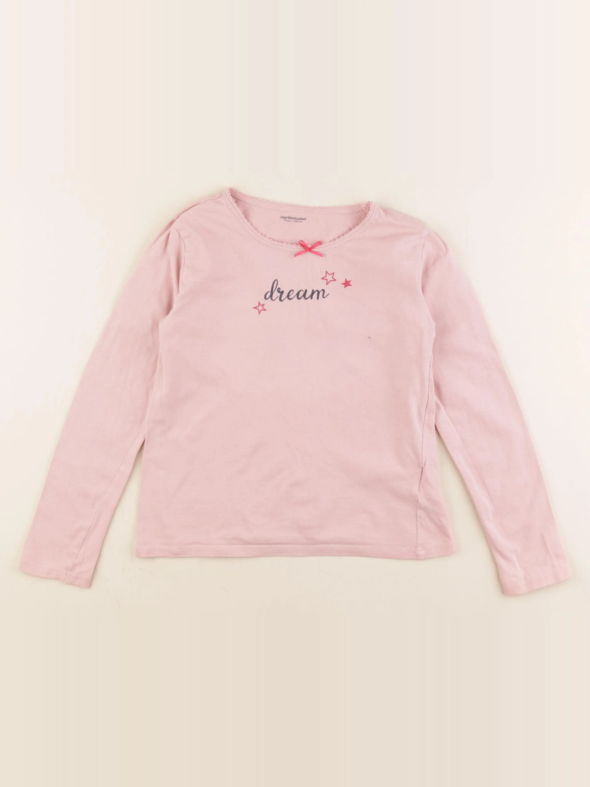 Vertbaudet - maillot de corps rose - 10 ans