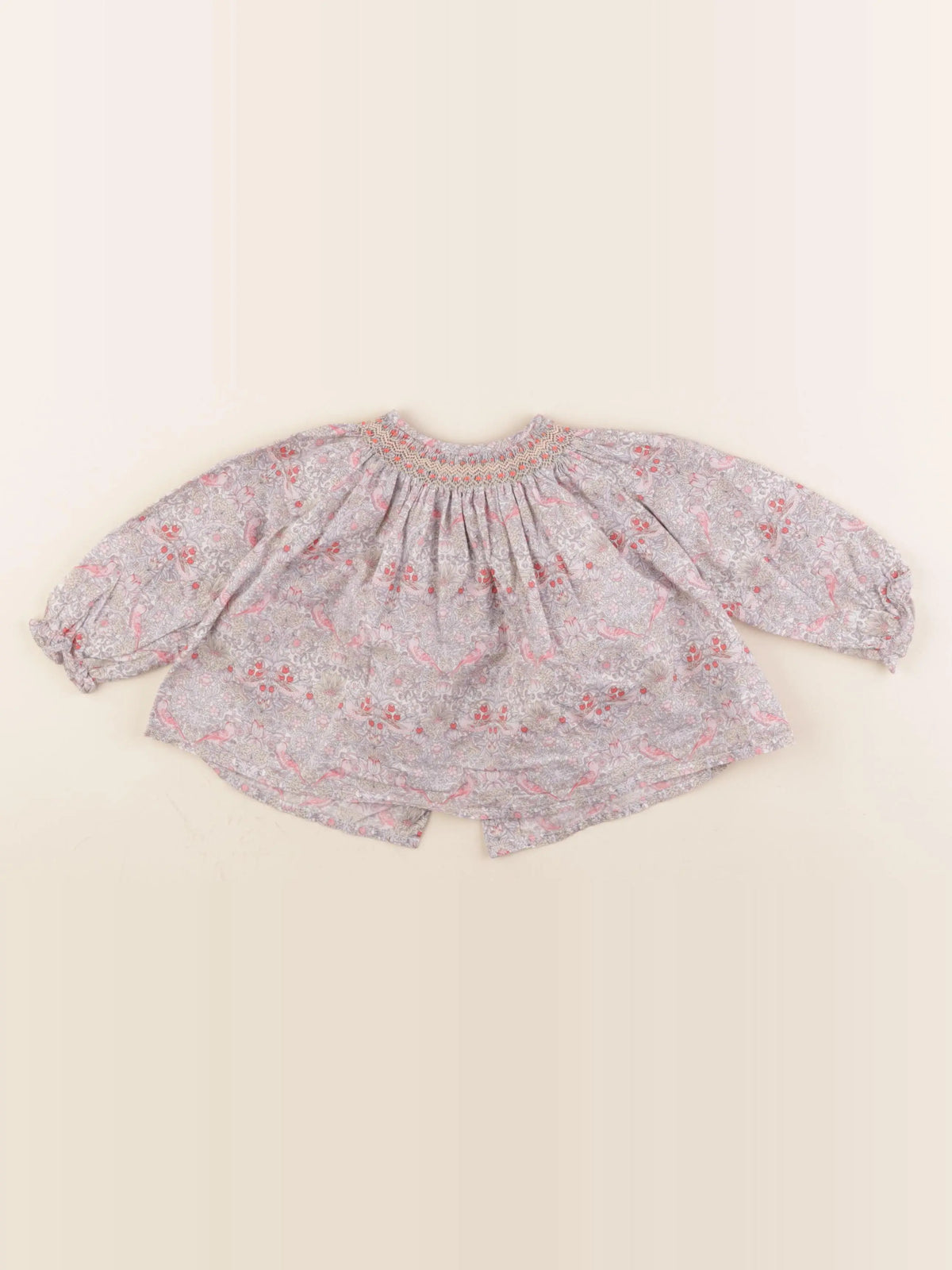 Bonpoint - blouse multicolore - 12 mois