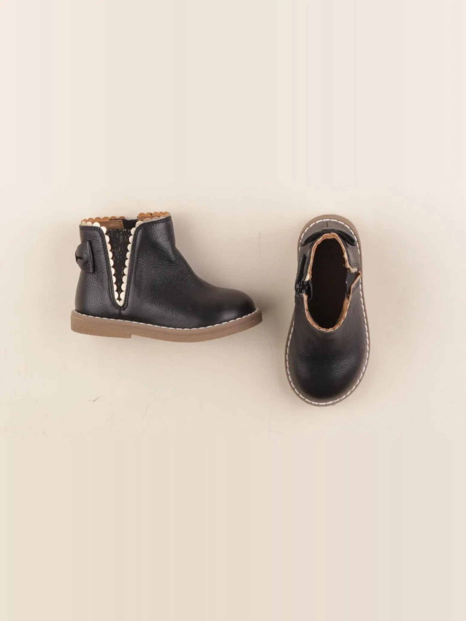 Vertbaudet - boots noir - pointure 22