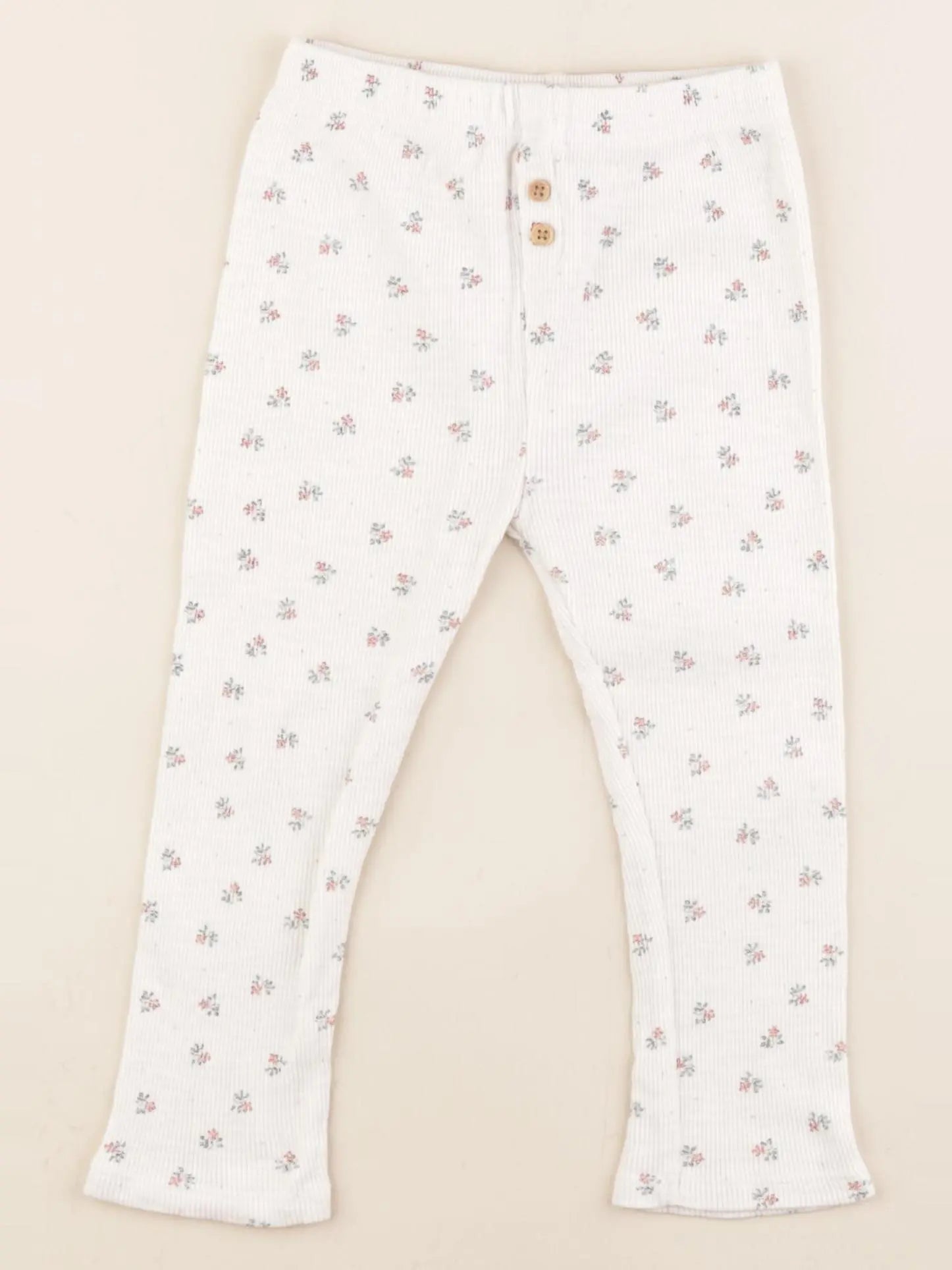 Vertbaudet - legging beige - 36 mois