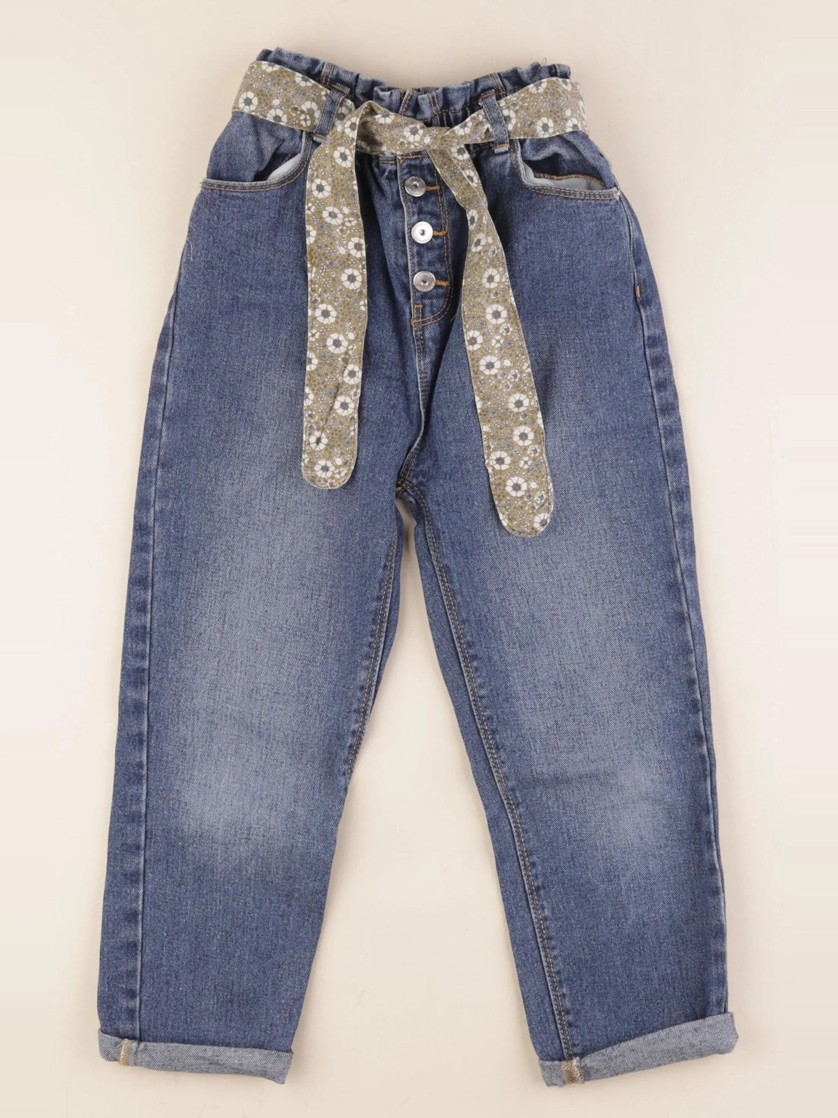 Vertbaudet - jean bleu - 8 ans