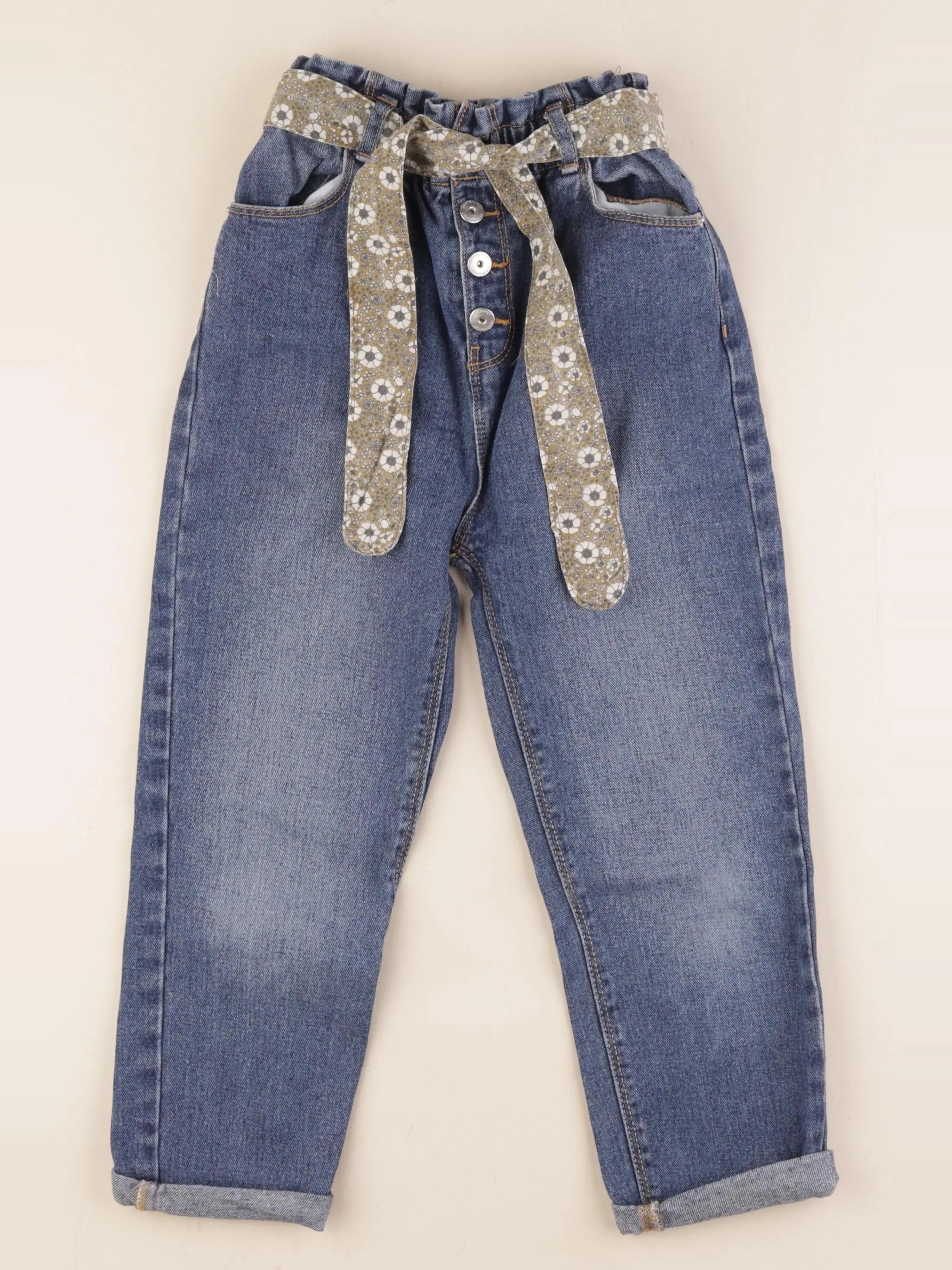 Vertbaudet - jean bleu - 8 ans