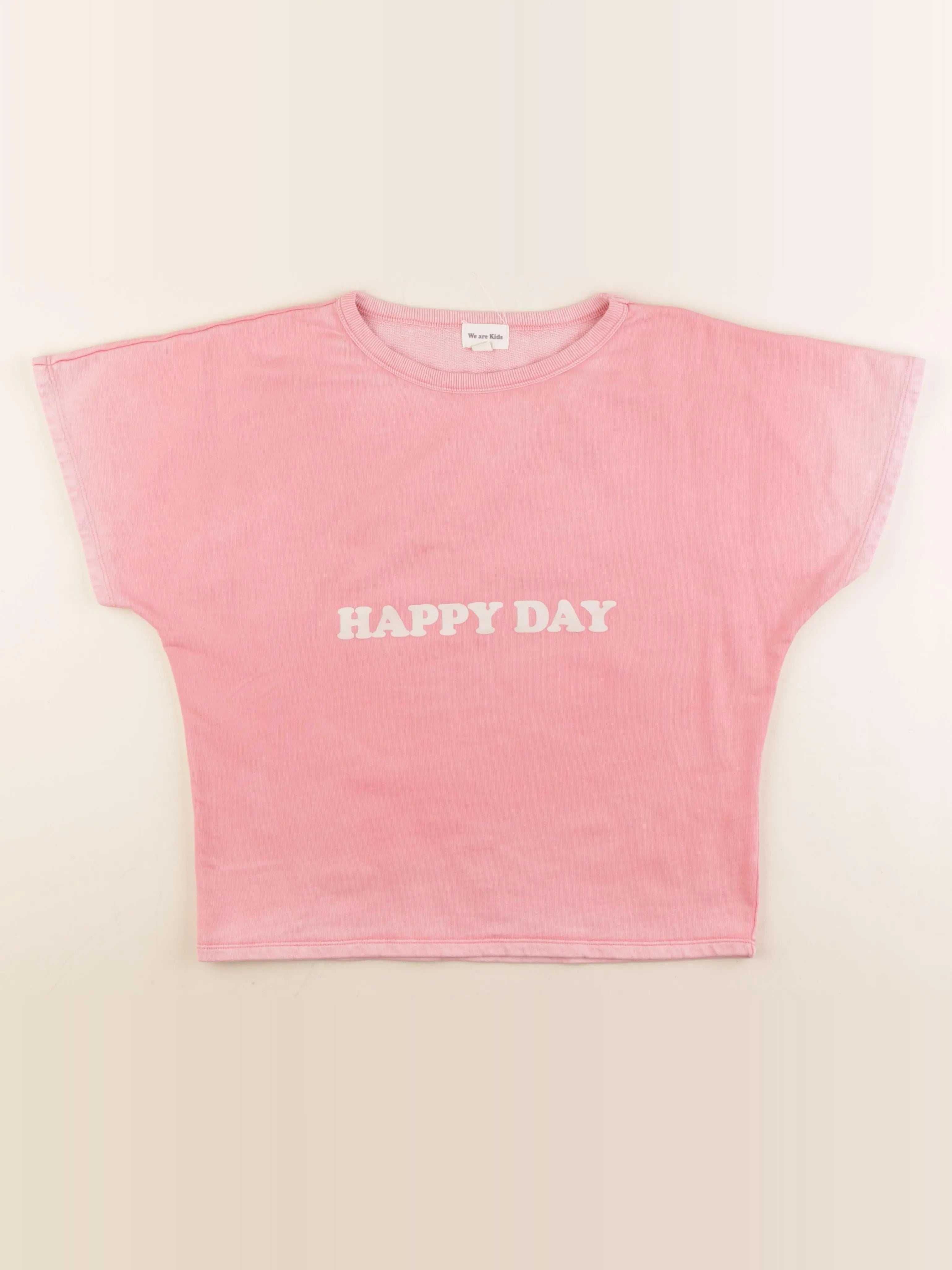 We are kids - tee-shirt rose - 12/14 ans