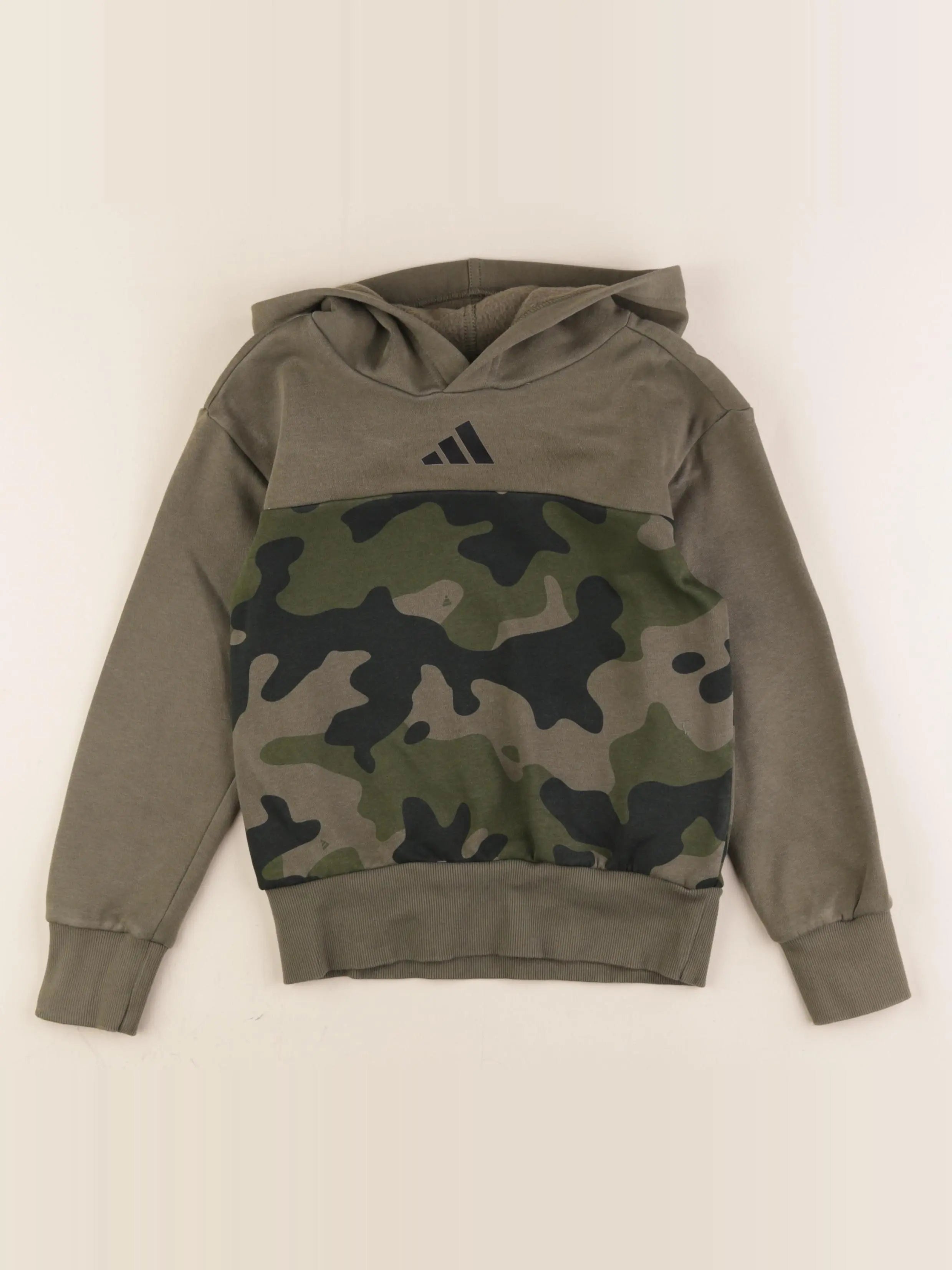 Adidas - sweat vert - 6/7 ans