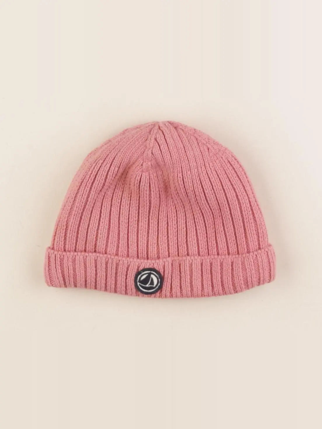 Petit Bateau - bonnet rose - 12/18 mois