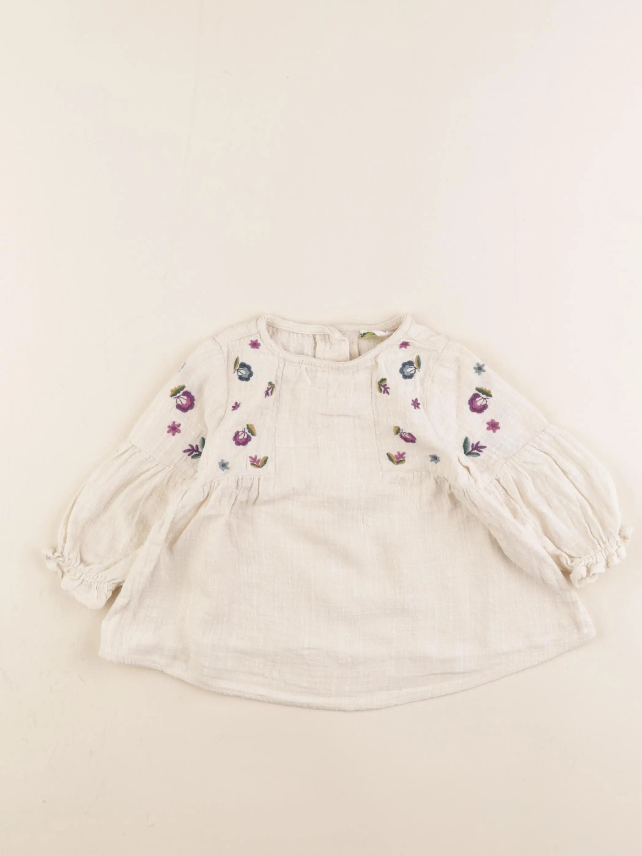 Tape à l'oeil - blouse beige - 12 mois