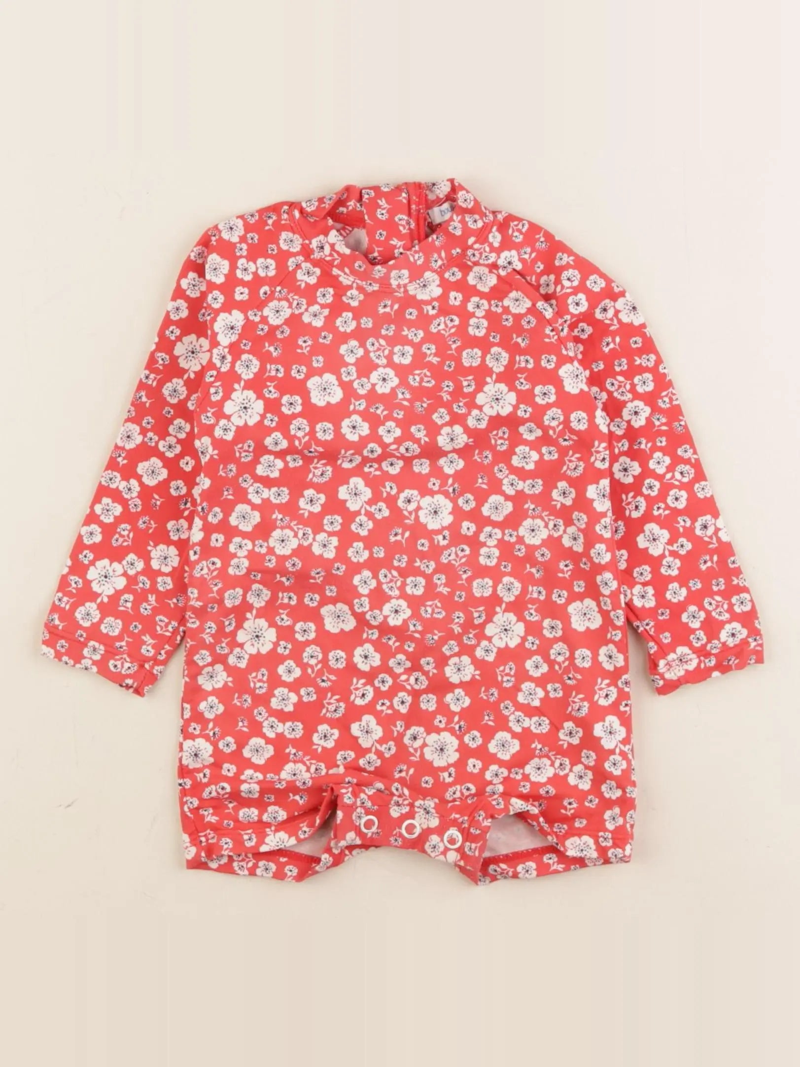 Boutchou - combi de bain rouge - 12 mois