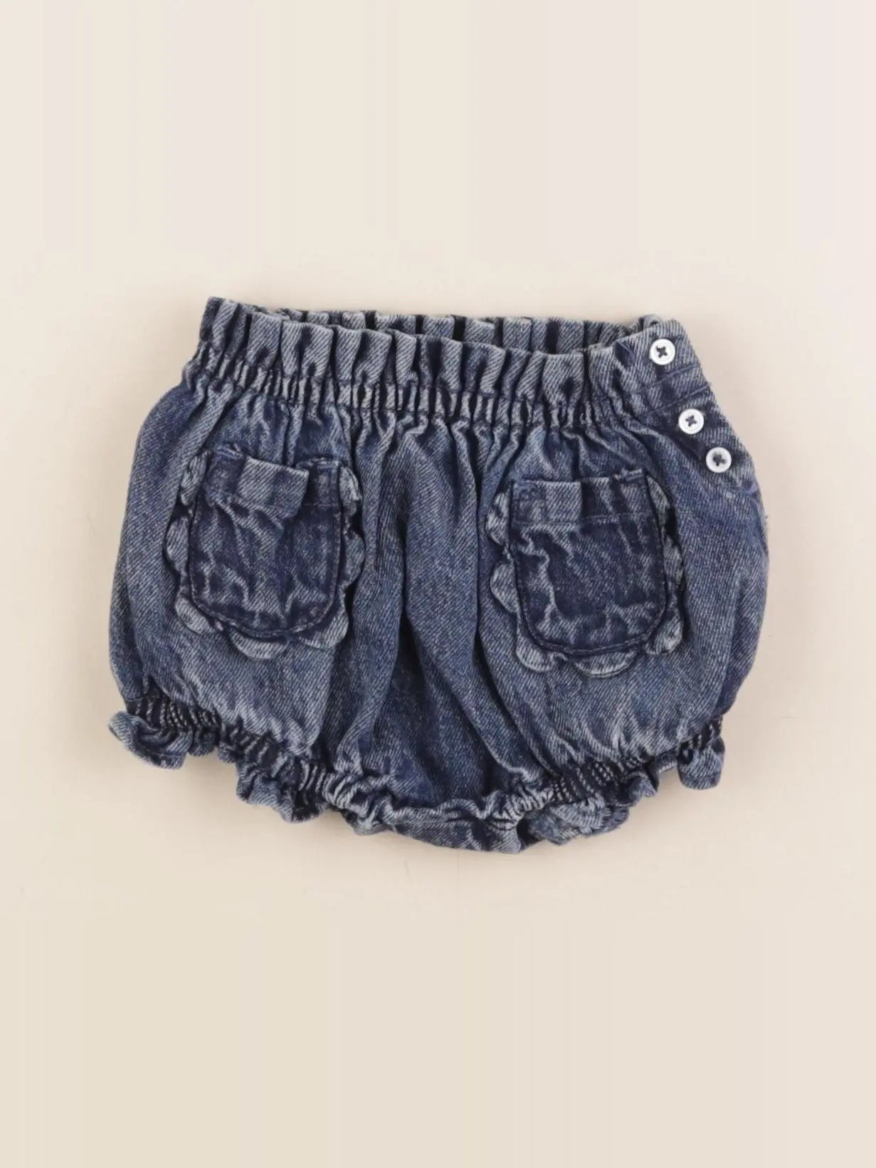 Emile et Ida - bloomer bleu - 3 mois