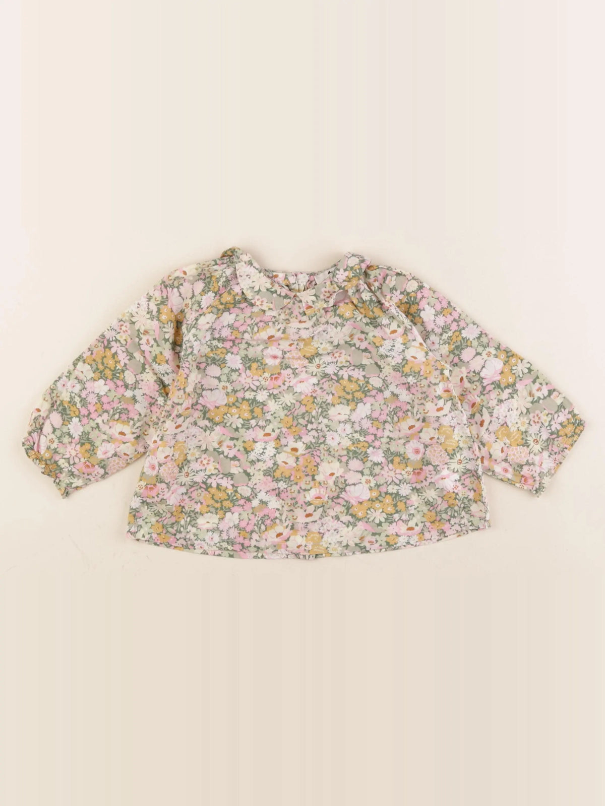 Cyrillus - blouse multicolore - 9 mois